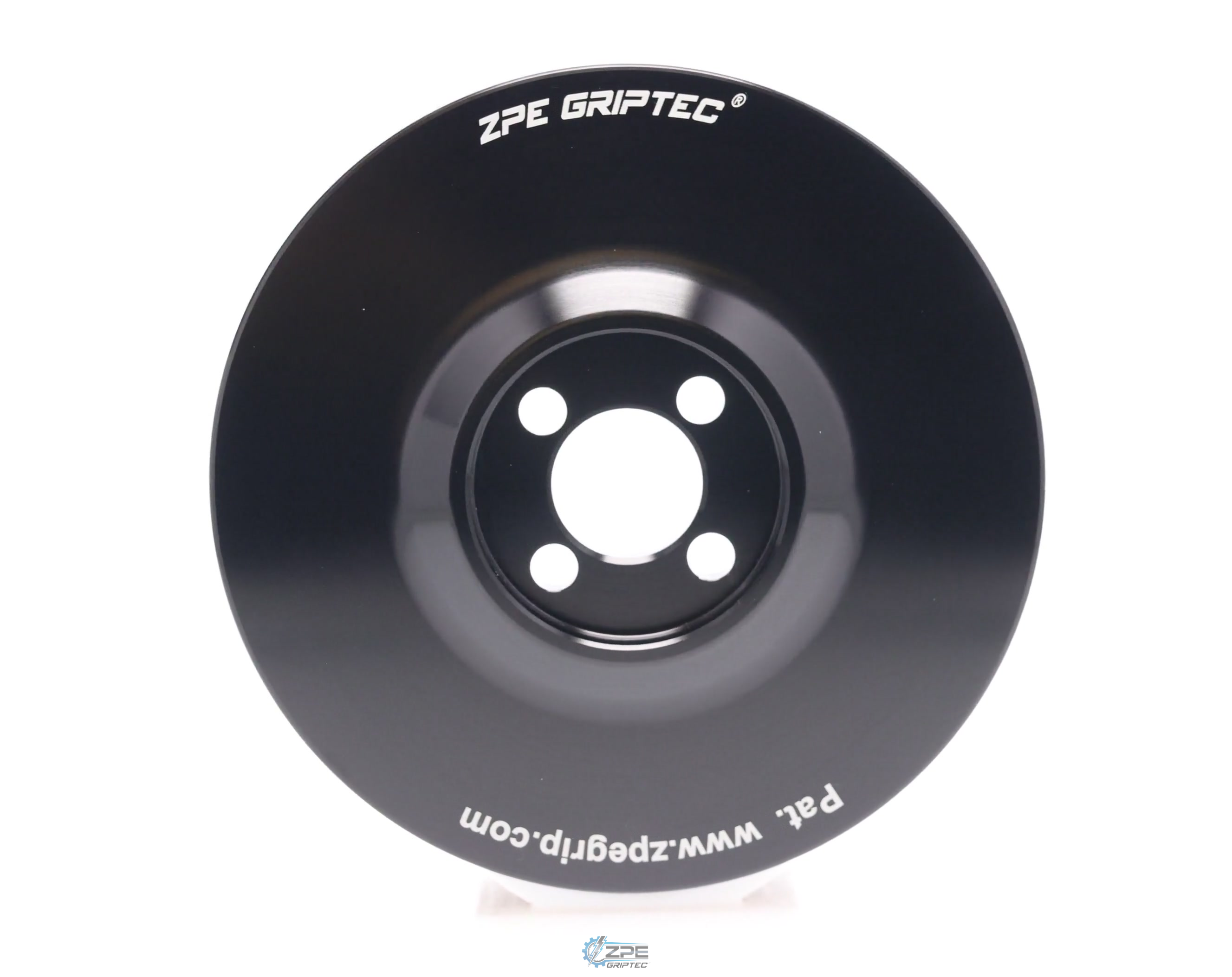 4.125" 6 Rib ZPE GripTec® Whipple Standard L3 Black Pulley