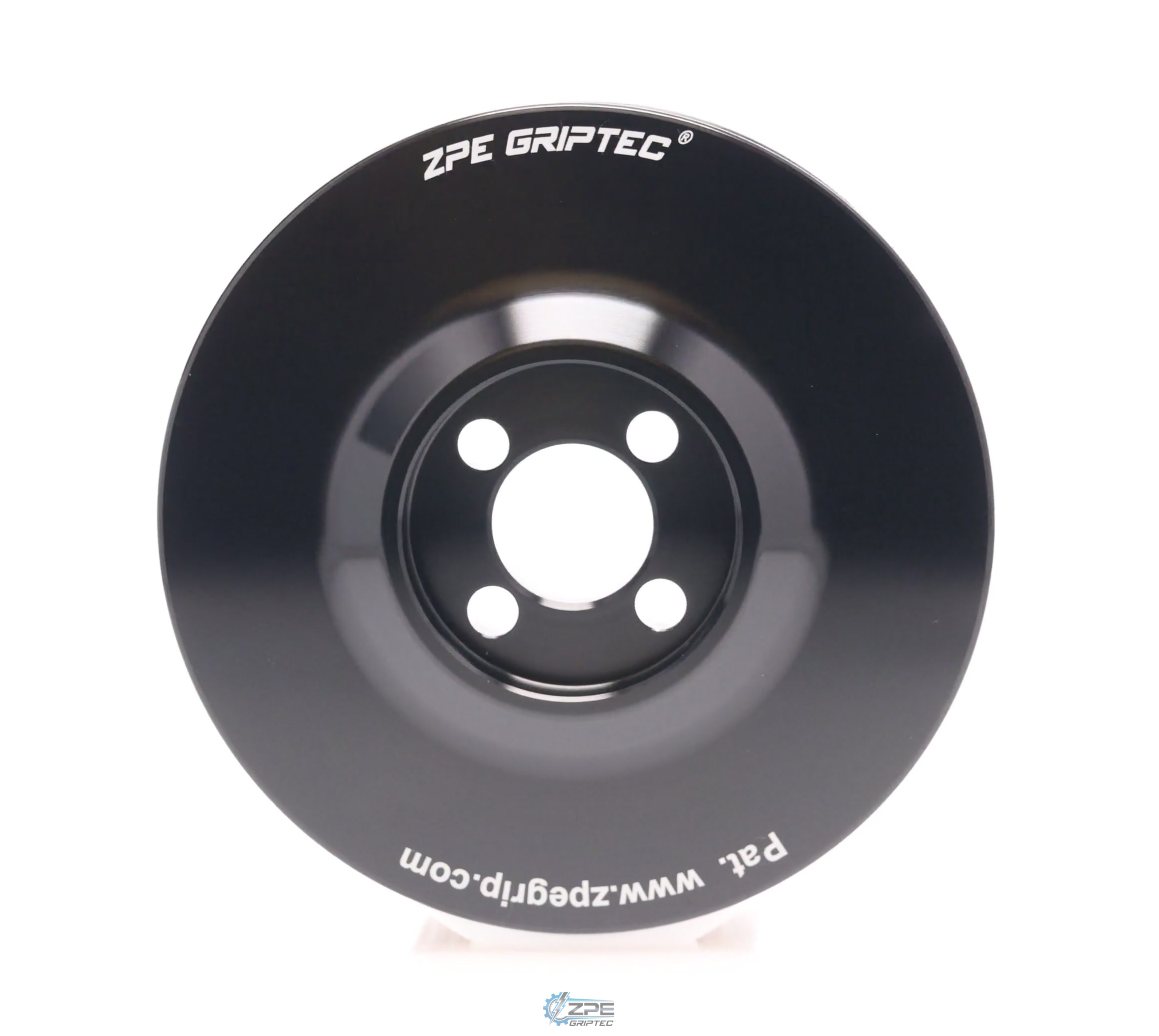 3.85" 6 Rib ZPE GripTec® Whipple Standard L3 Black Pulley