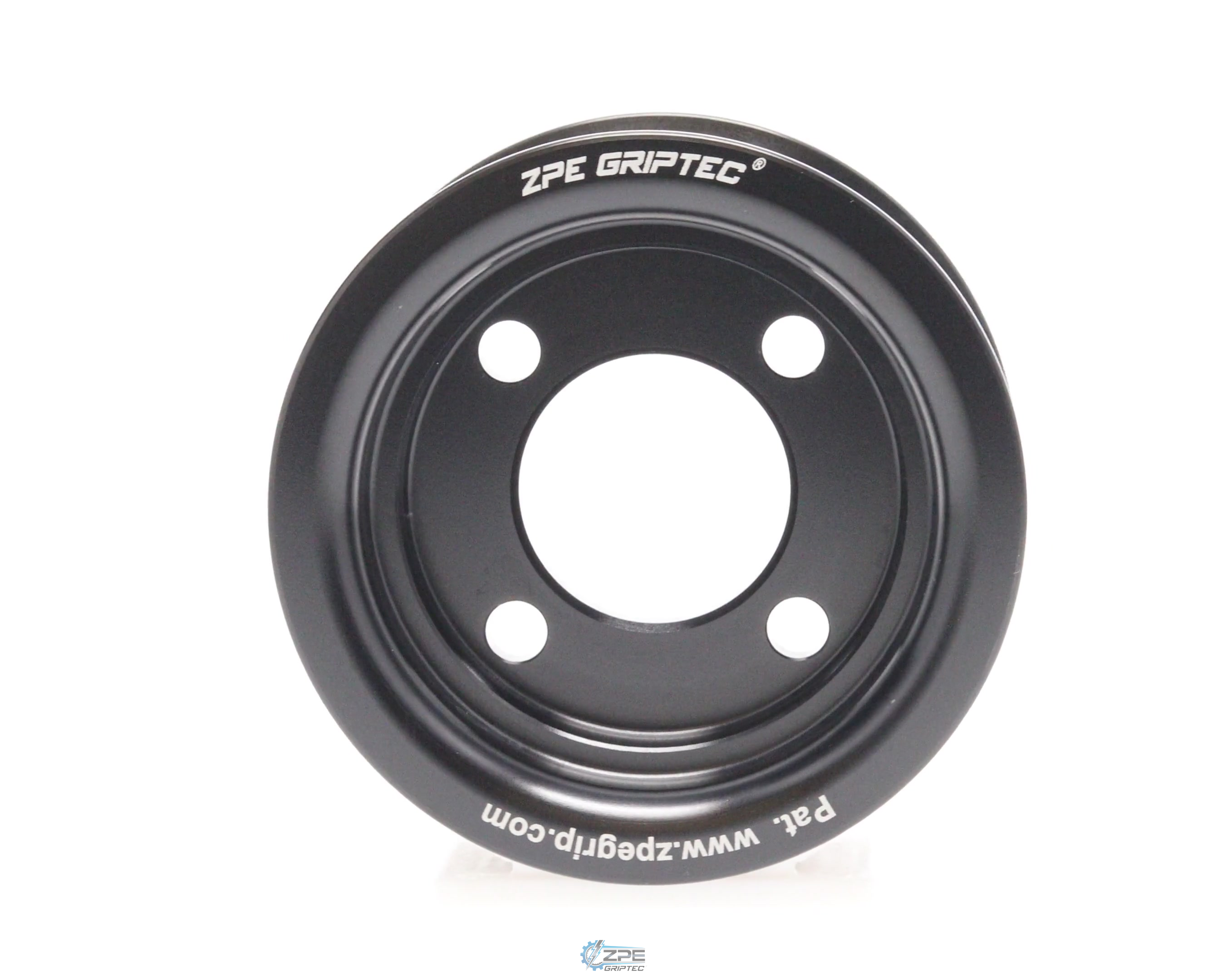 2.70" 8 Rib ZPE GripTec® 2pc Magnuson TVS L3 Black Pulley Only