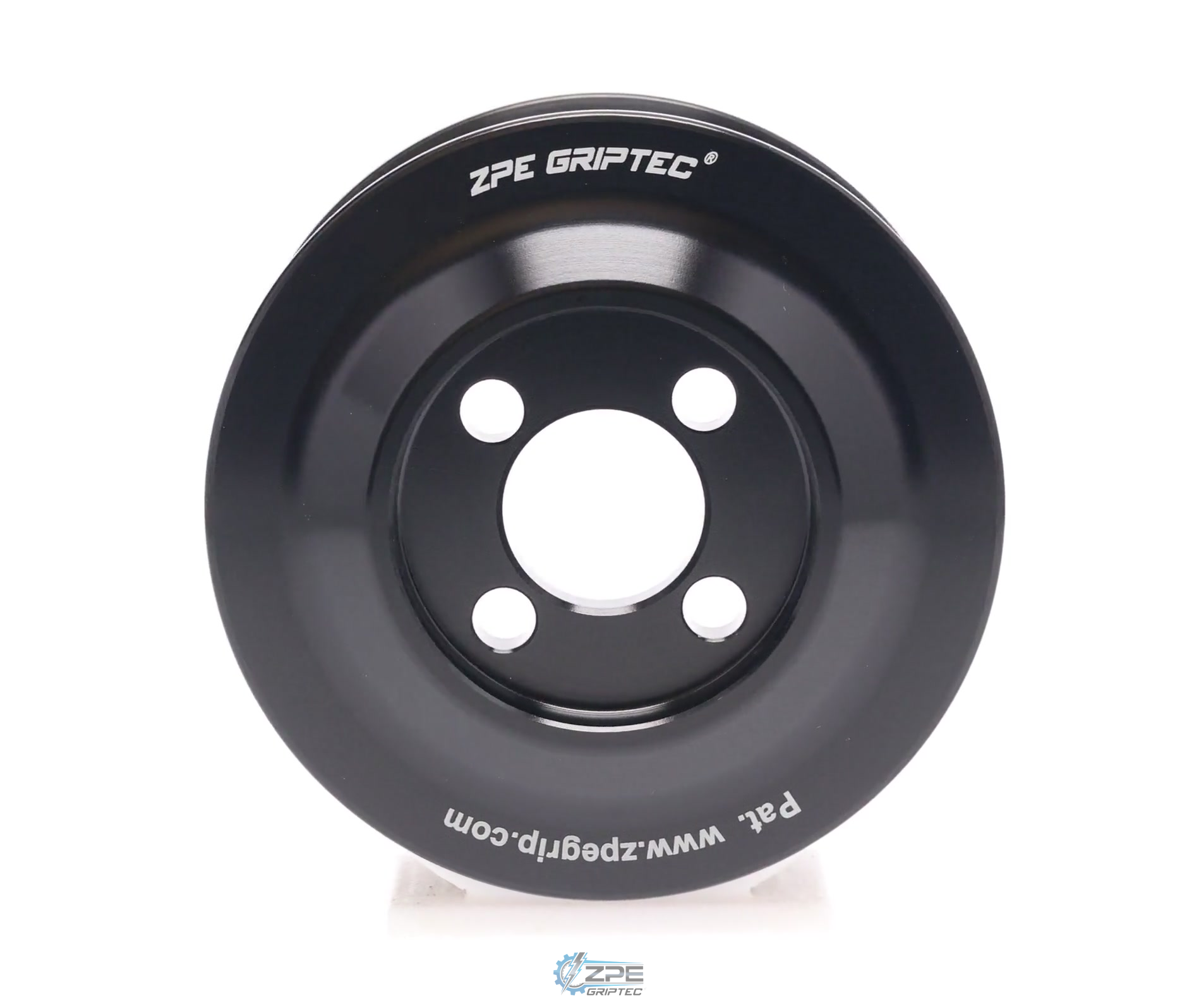 2.85" 6  Rib ZPE GripTec® Whipple Standard L3 Black Pulley