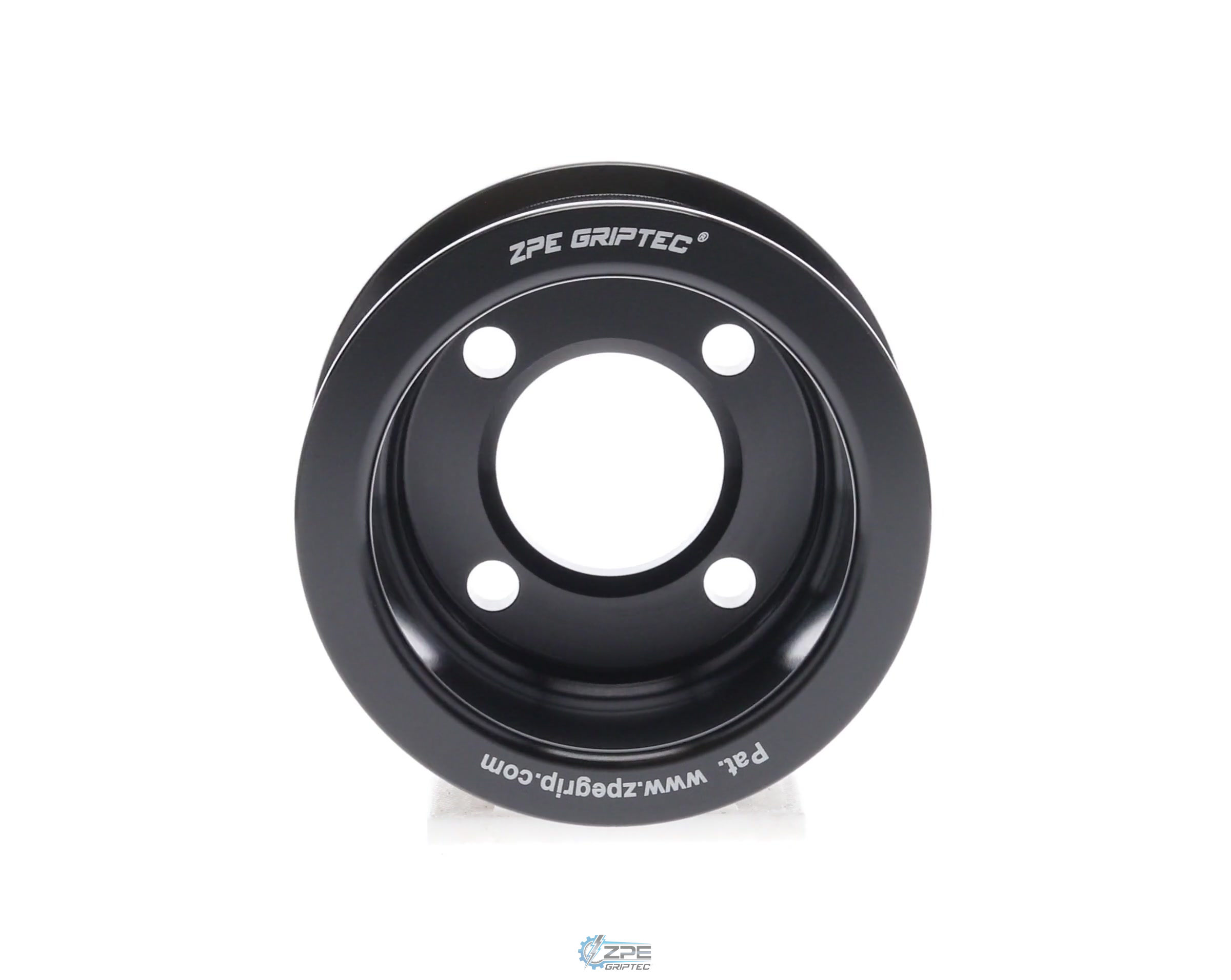 2.65" 8 Rib ZPE GripTec® 2pc Magnuson Heartbeat TVS L3 Black Pulley Only