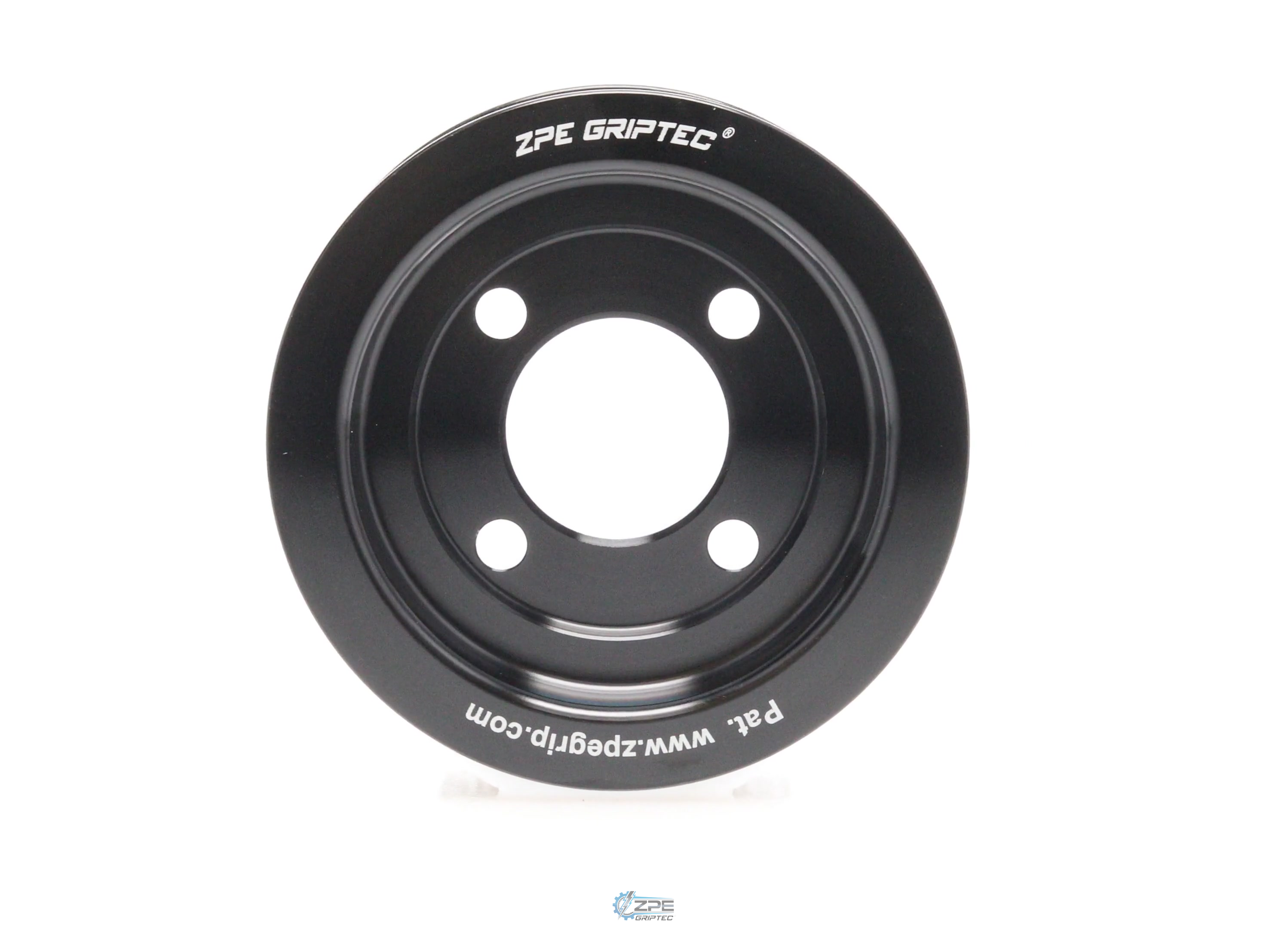 3.10" 6 Rib ZPE GripTec® 2pc Magnuson TVS L3 Black Pulley Only