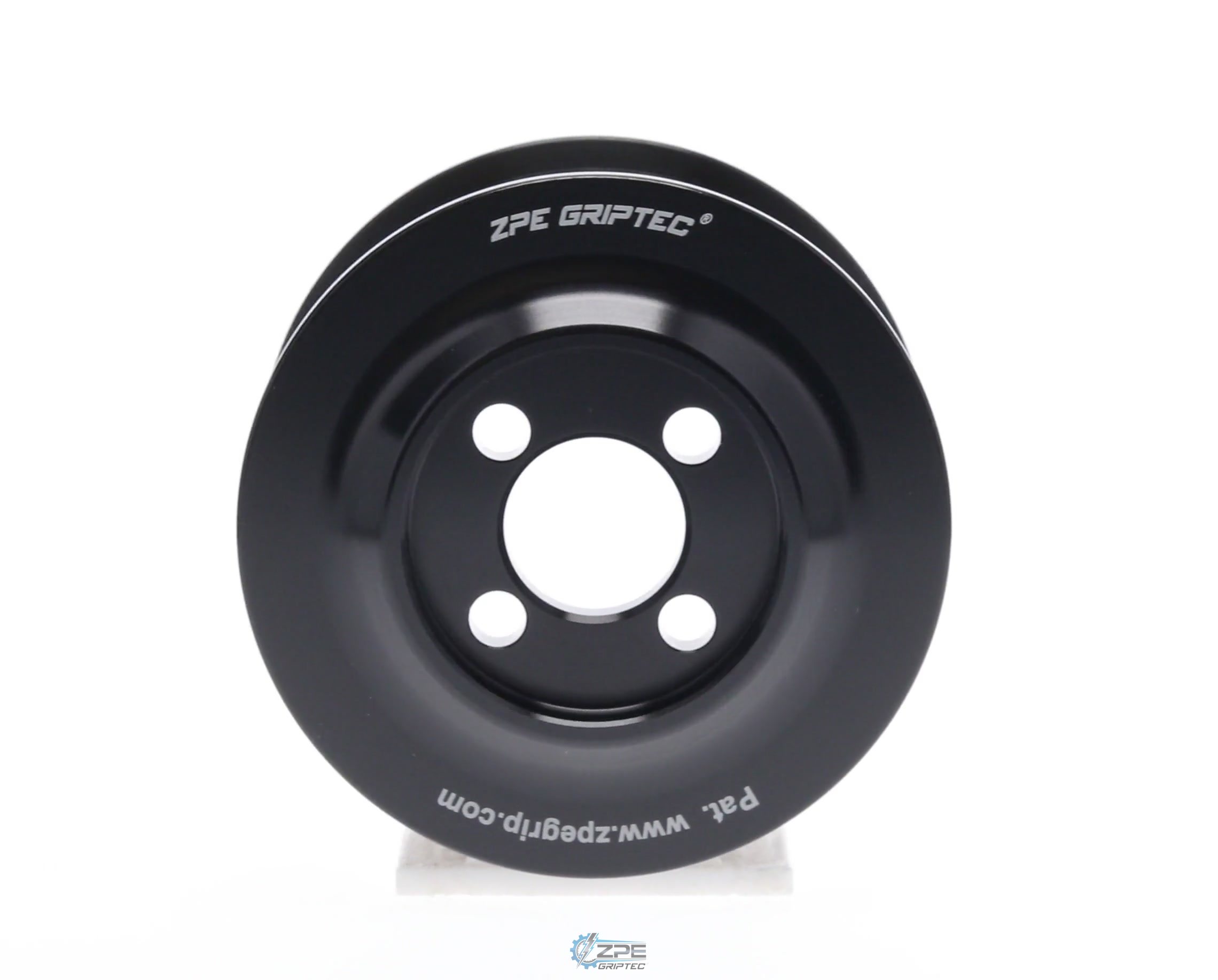 2.85" 10 Rib ZPE GripTec® Whipple Standard L3V-A Black Pulley