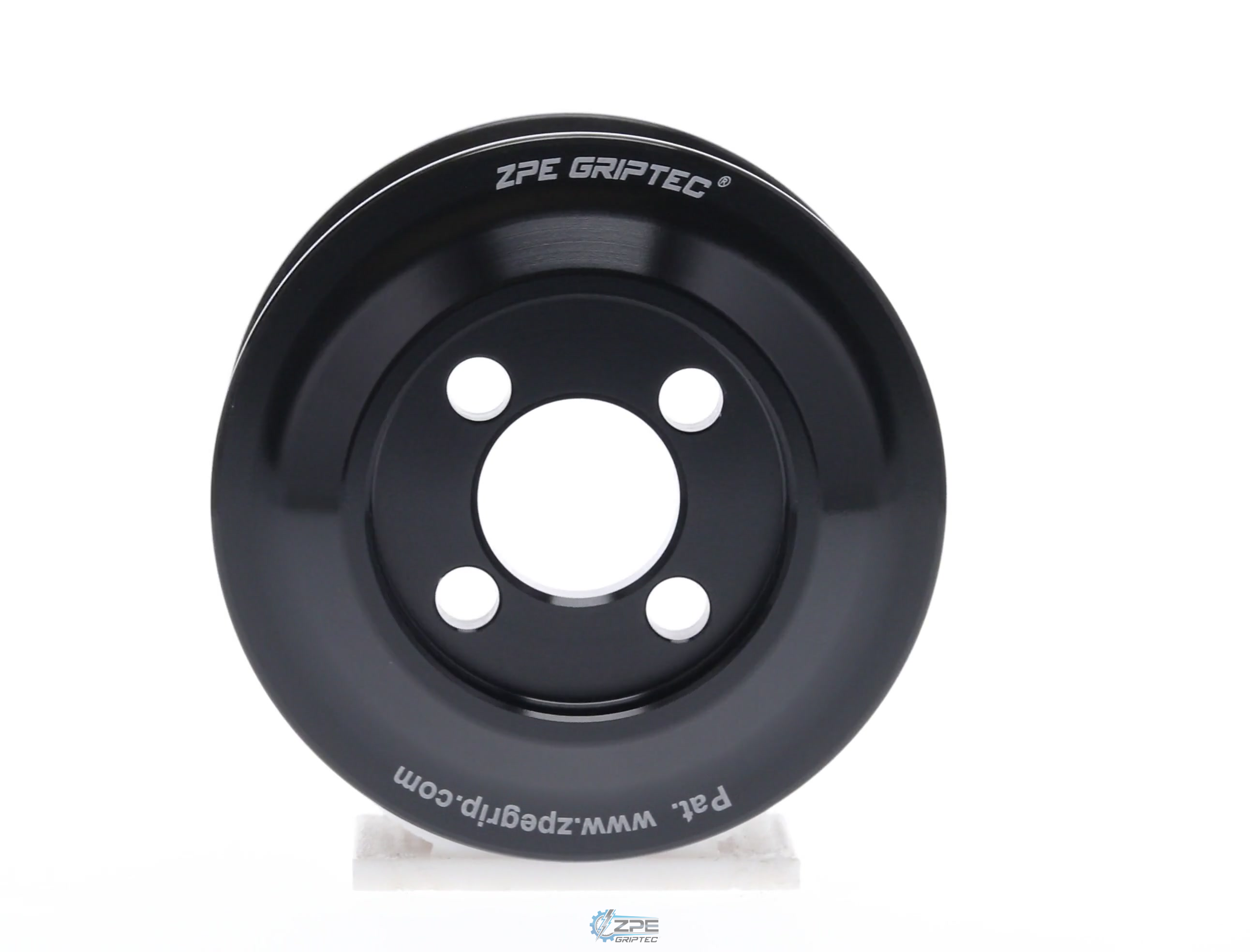 2.60" 6 Rib ZPE GripTec® Whipple Standard L3V-A Black Pulley