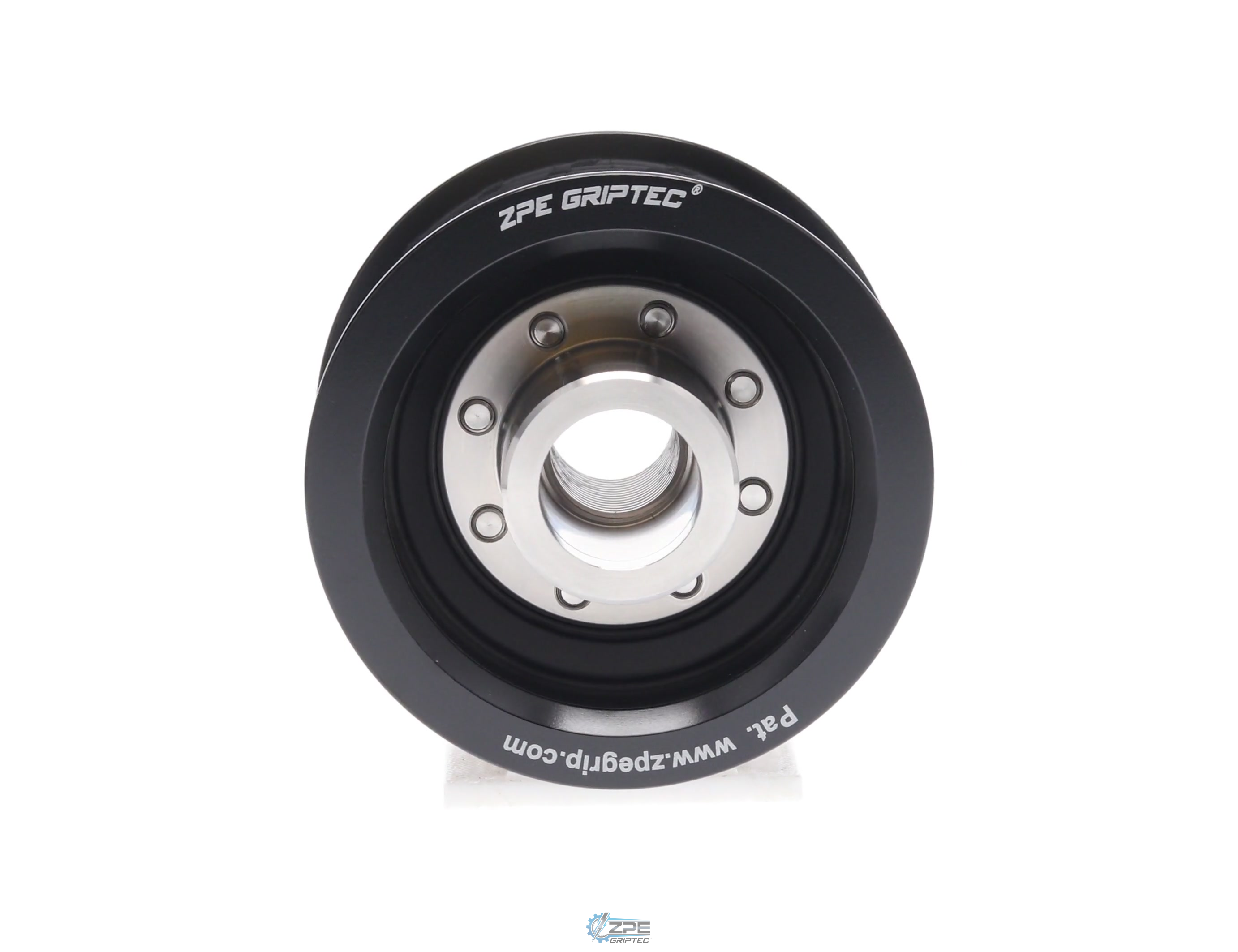 2.78" 10 Rib ZPE GripTec® 2pc HellCat L2V Black Pulley & Hub Kit