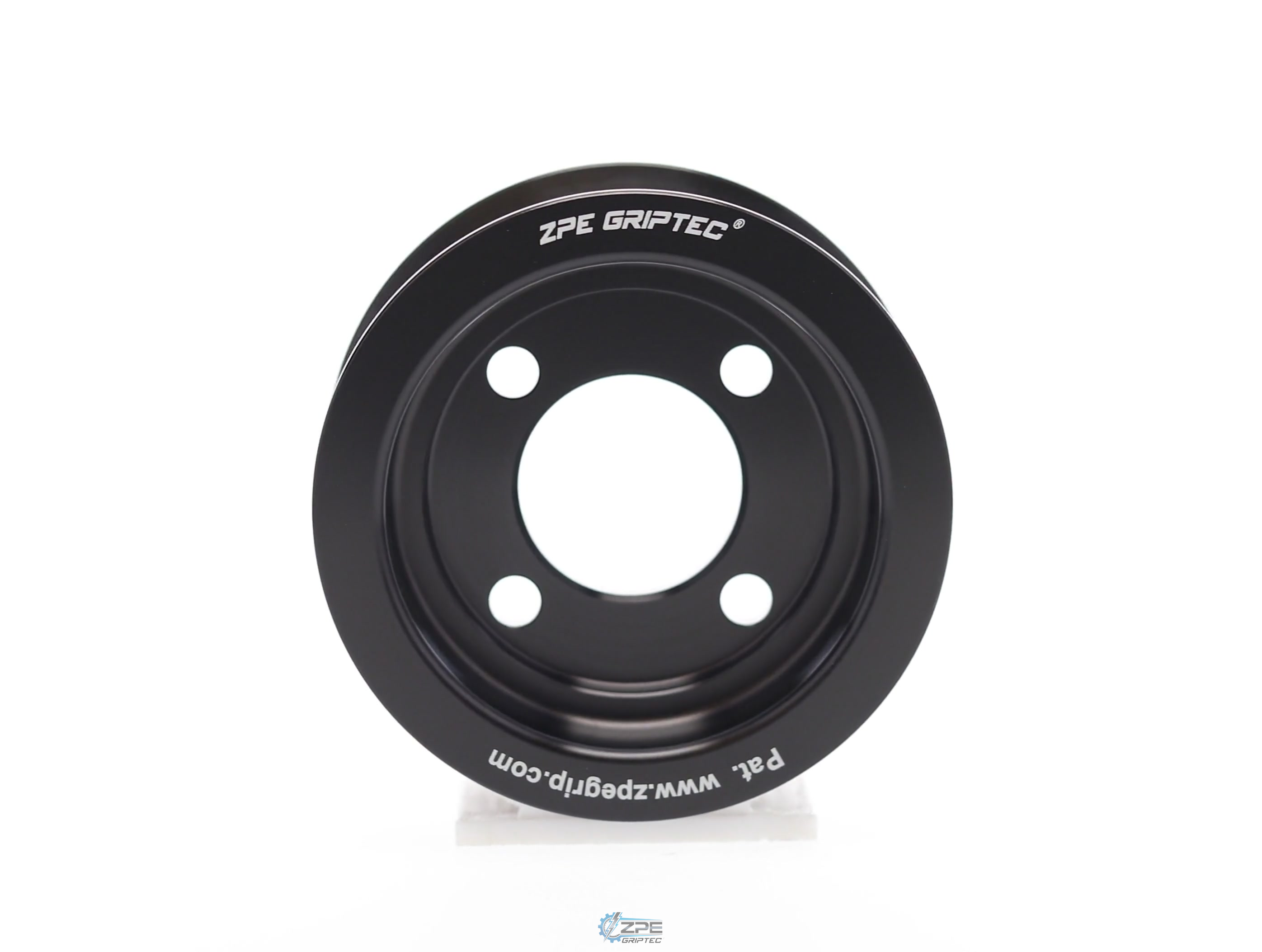 2.80" 8 Rib ZPE GripTec® 2pc Magnuson TVS L3 Black Pulley Only