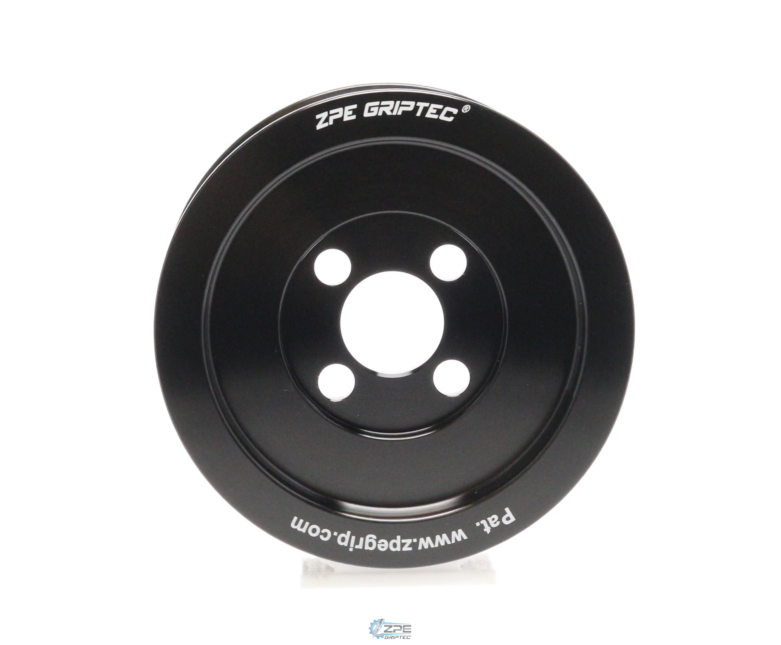 4.00" 10 Rib ZPE GripTec® Whipple 4.5L L3 Black Pulley