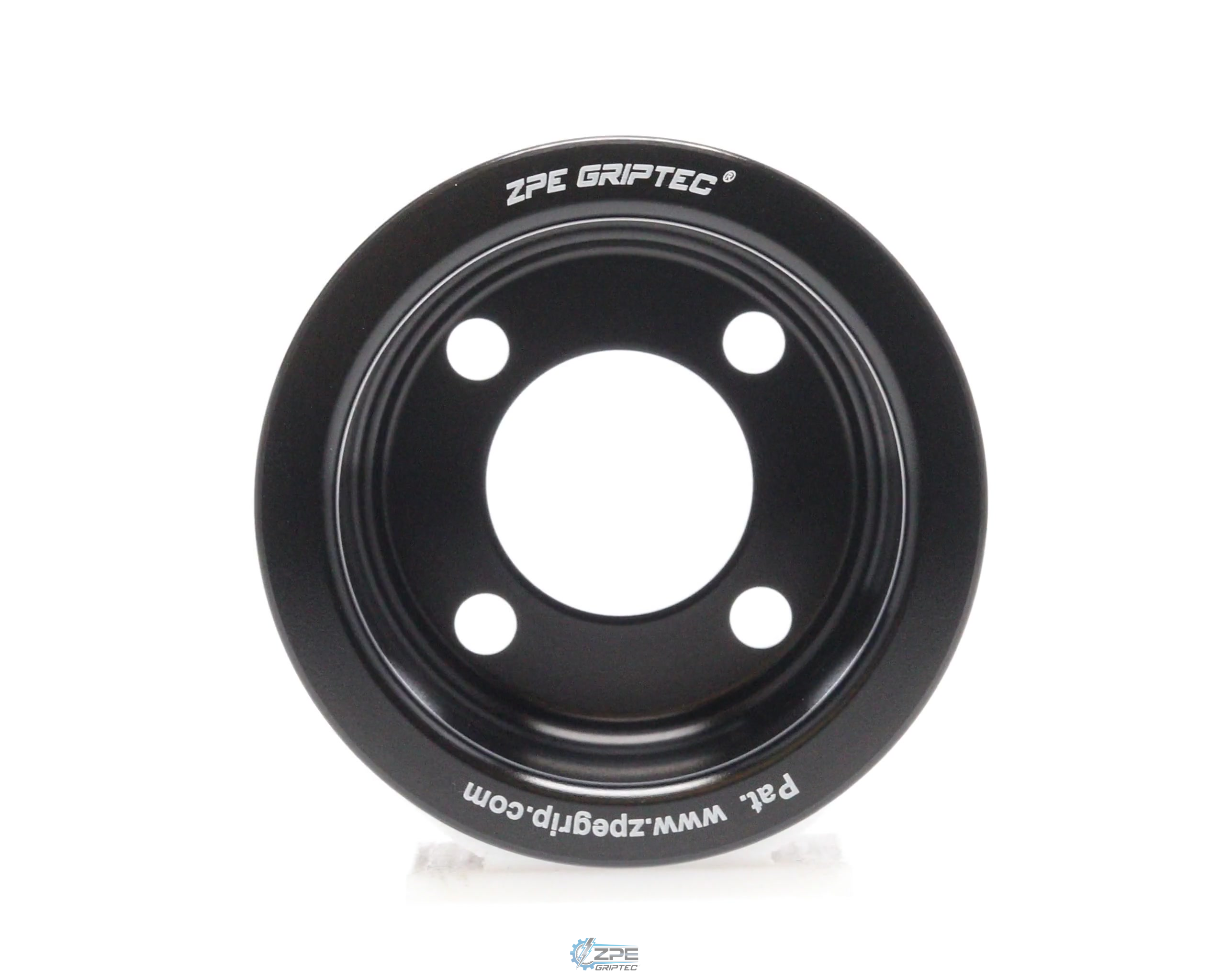 2.60" 6 Rib ZPE GripTec® 2pc Magnuson Heartbeat TVS L3 Black Pulley Only