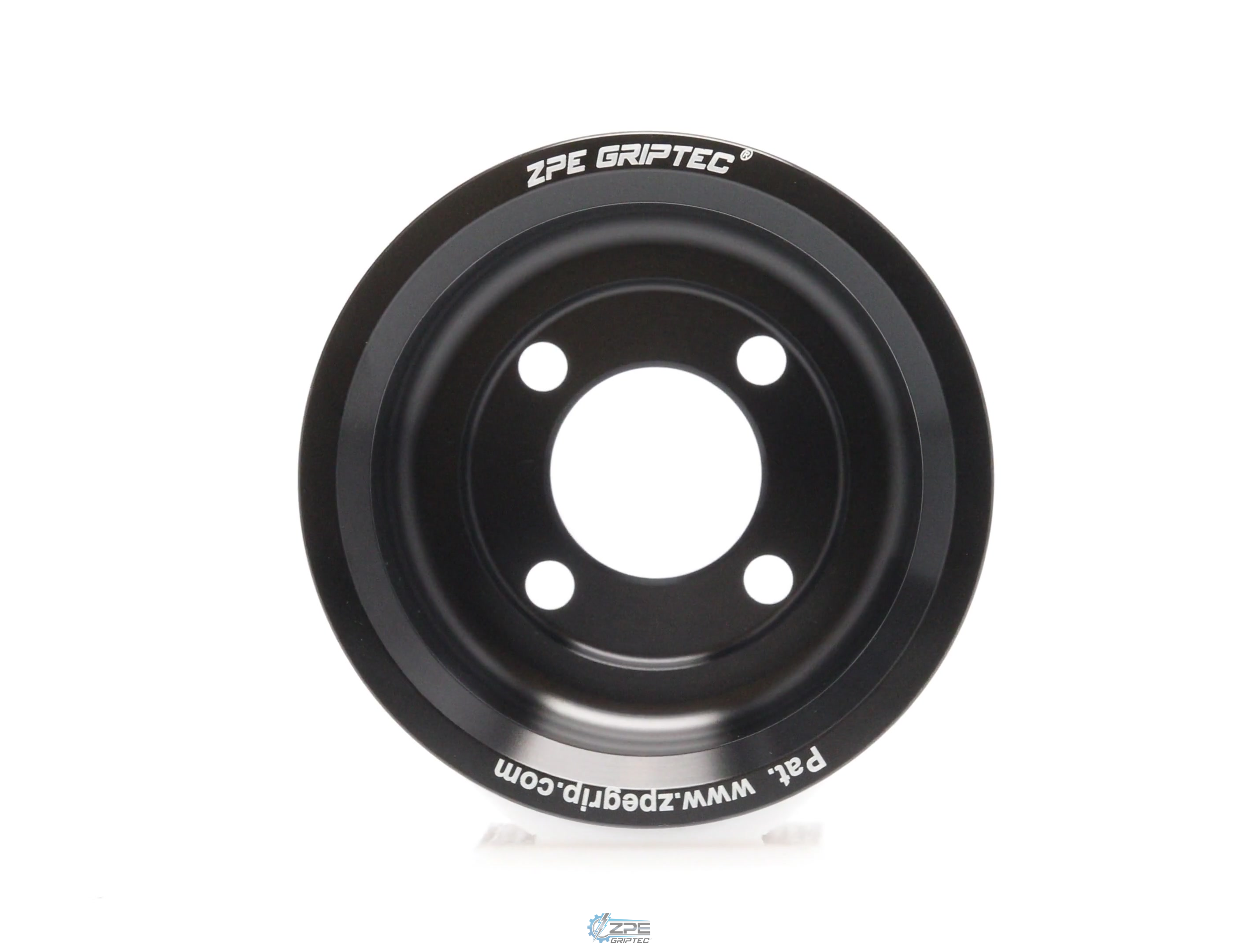 3.20" 6 Rib ZPE GripTec® 2pc Magnuson Heartbeat TVS L3 Black Pulley Only