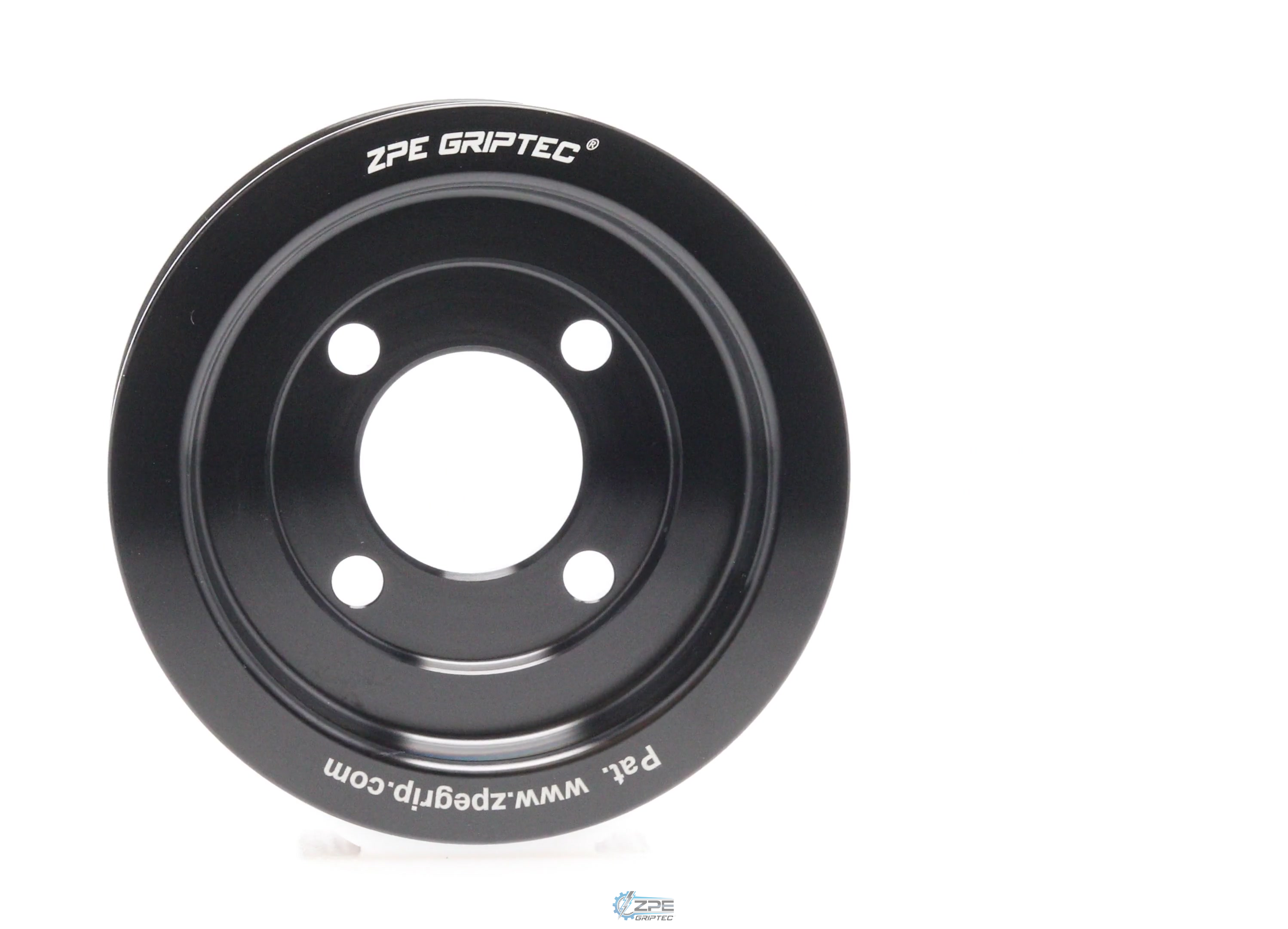 3.30" 6 Rib ZPE GripTec® 2pc Magnuson TVS L3 Black Pulley Only