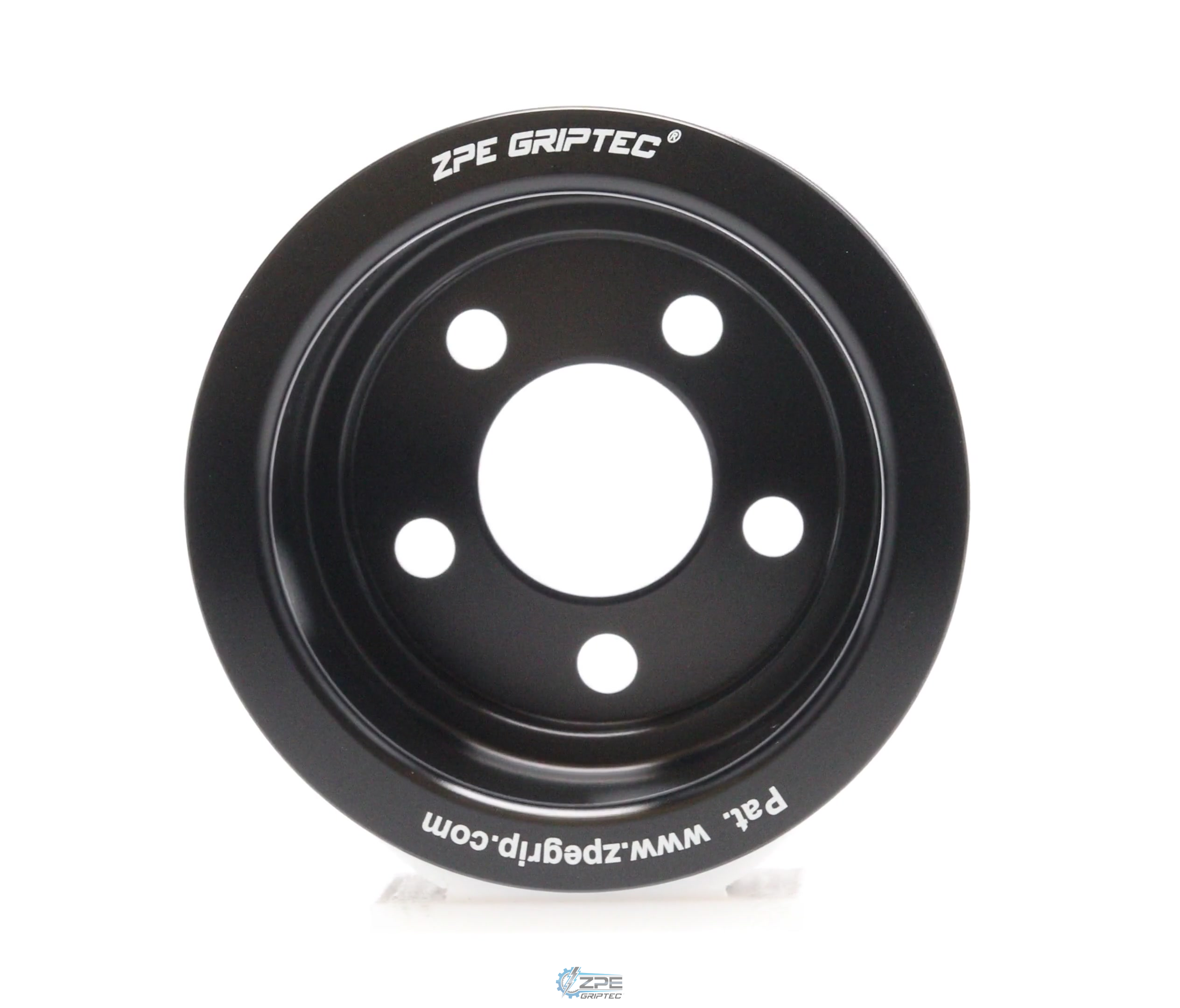 2.90" 6 Rib ZPE GripTec® 2pc FMS Ford-Roush TVS R2650 L3 Black Pulley Only