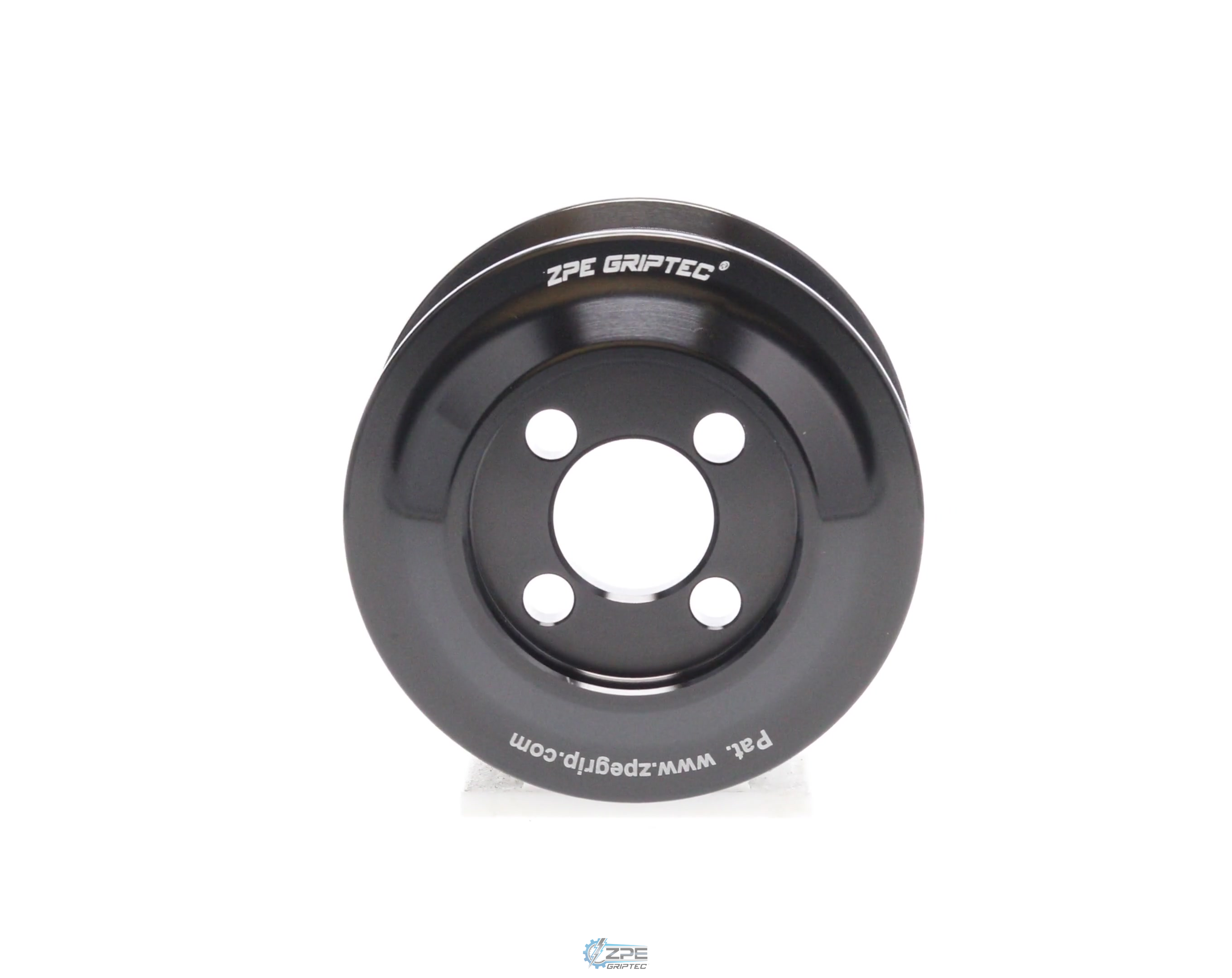 2.60" 8 Rib ZPE GripTec® Whipple Standard L3 Black Pulley