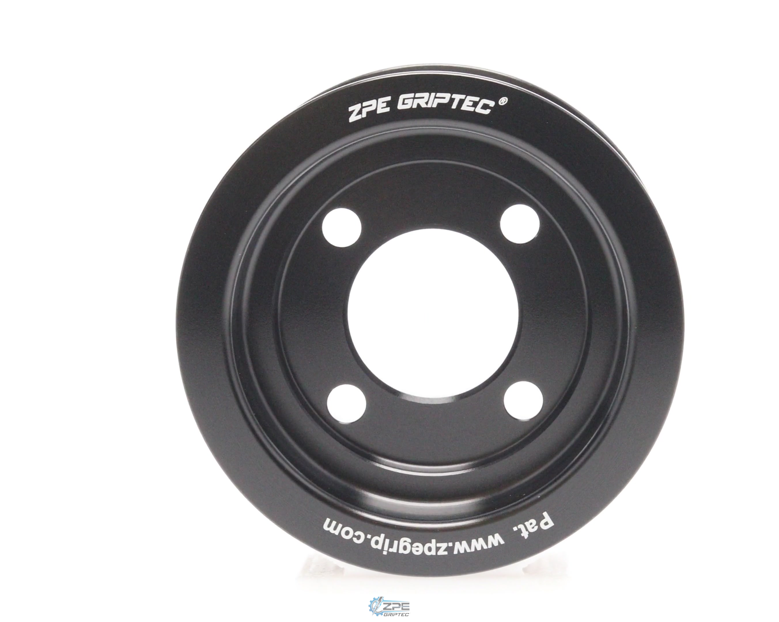 2.90" 8 Rib ZPE GripTec® 2pc Magnuson TVS L3 Black Pulley Only