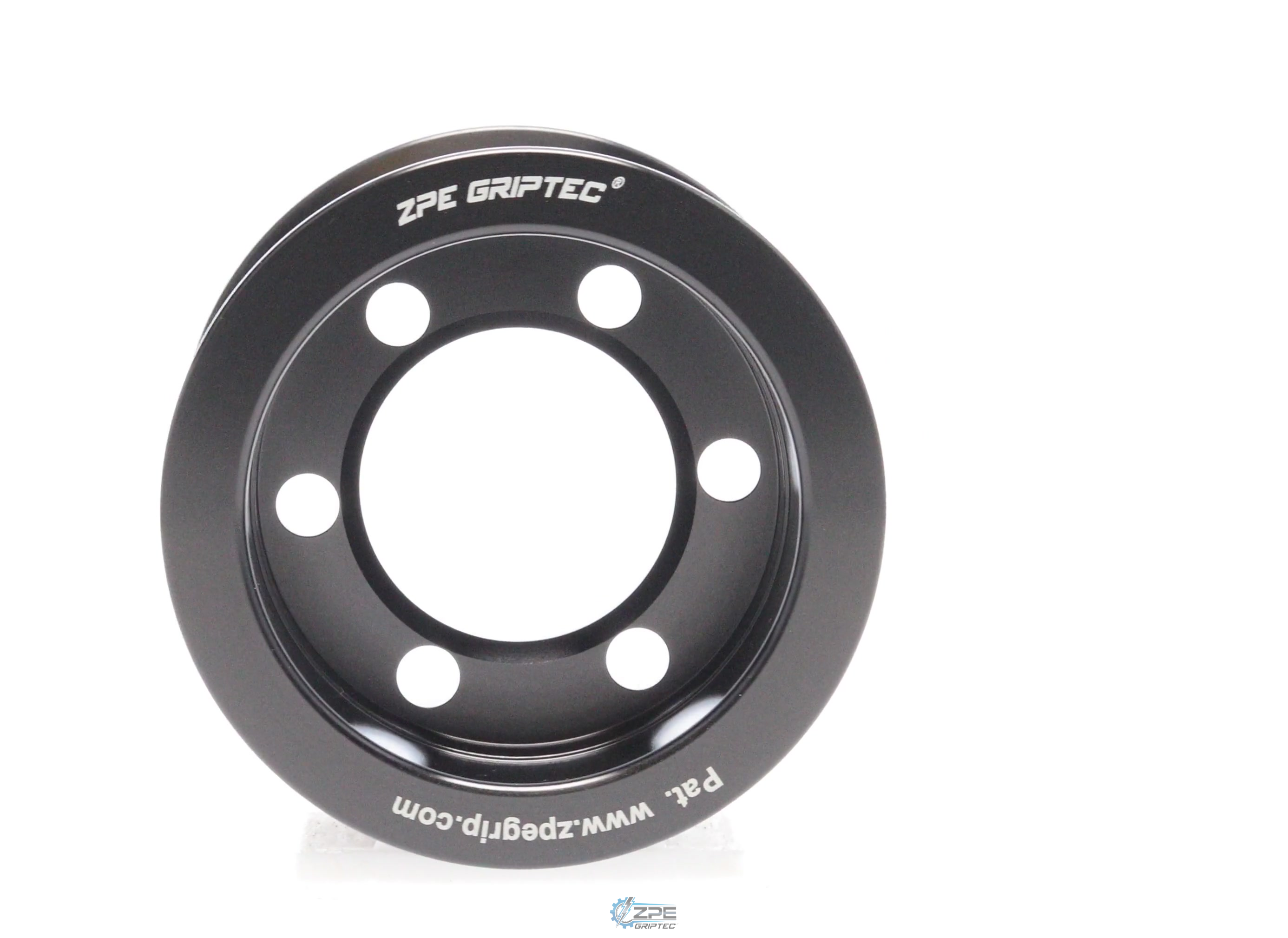2.50" 10 Rib ZPE GripTec® 2pc Vortech YSi/JT/V3 L3 Black Pulley Only