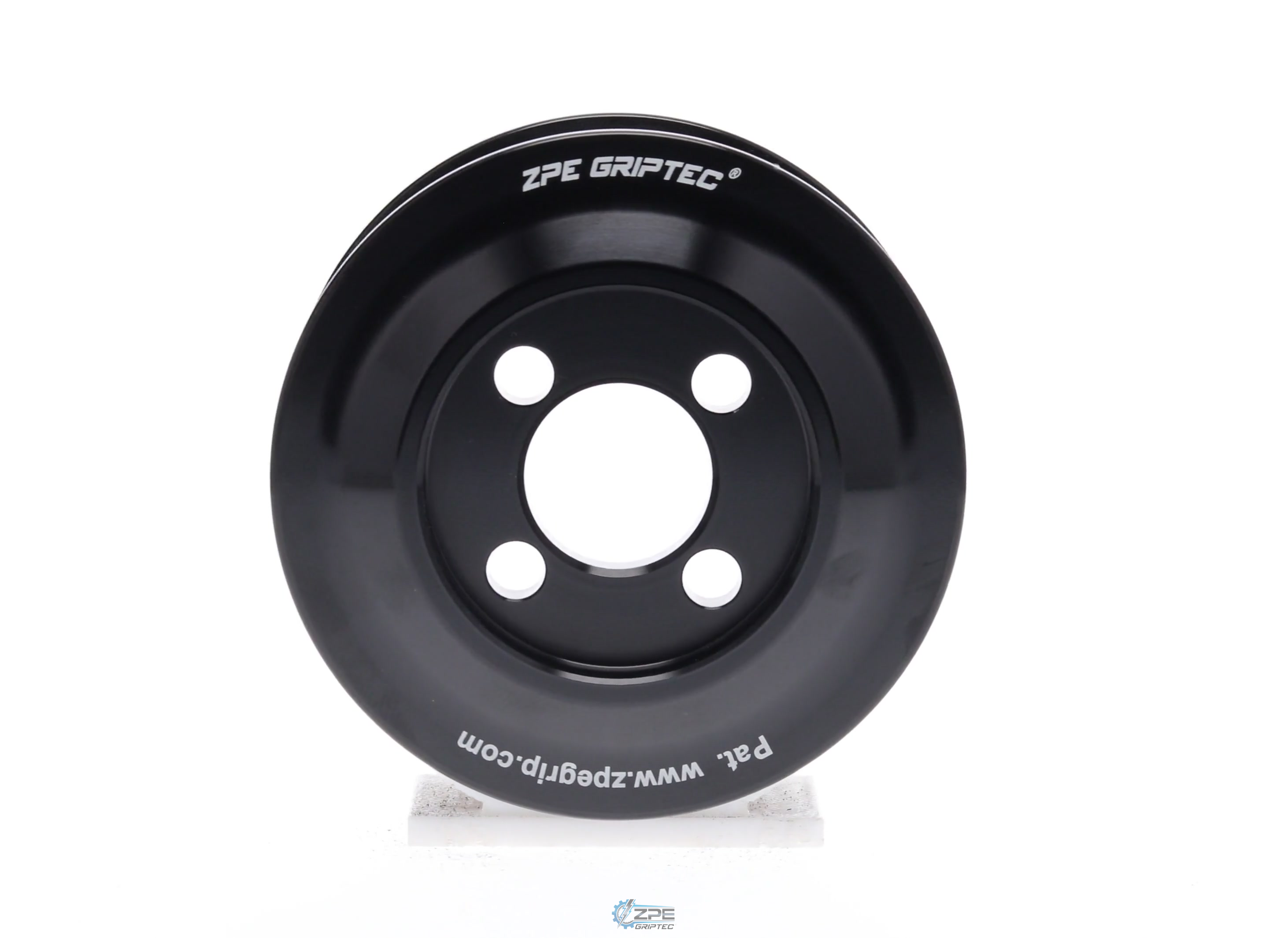 2.65" 6 Rib ZPE GripTec® Whipple Standard L3V-A Black Pulley