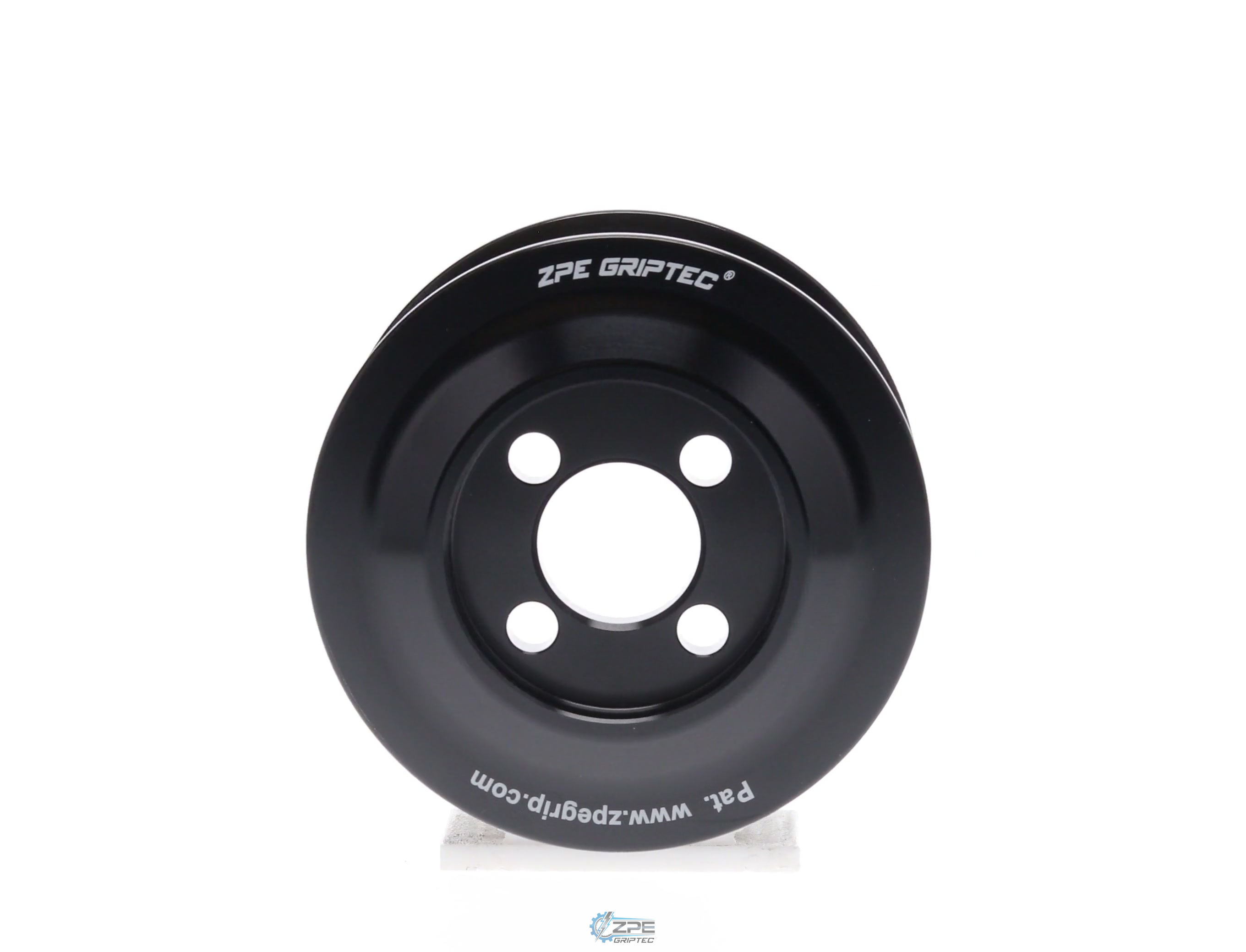 2.75" 8 Rib ZPE GripTec® Whipple Cobra L3 Black Pulley