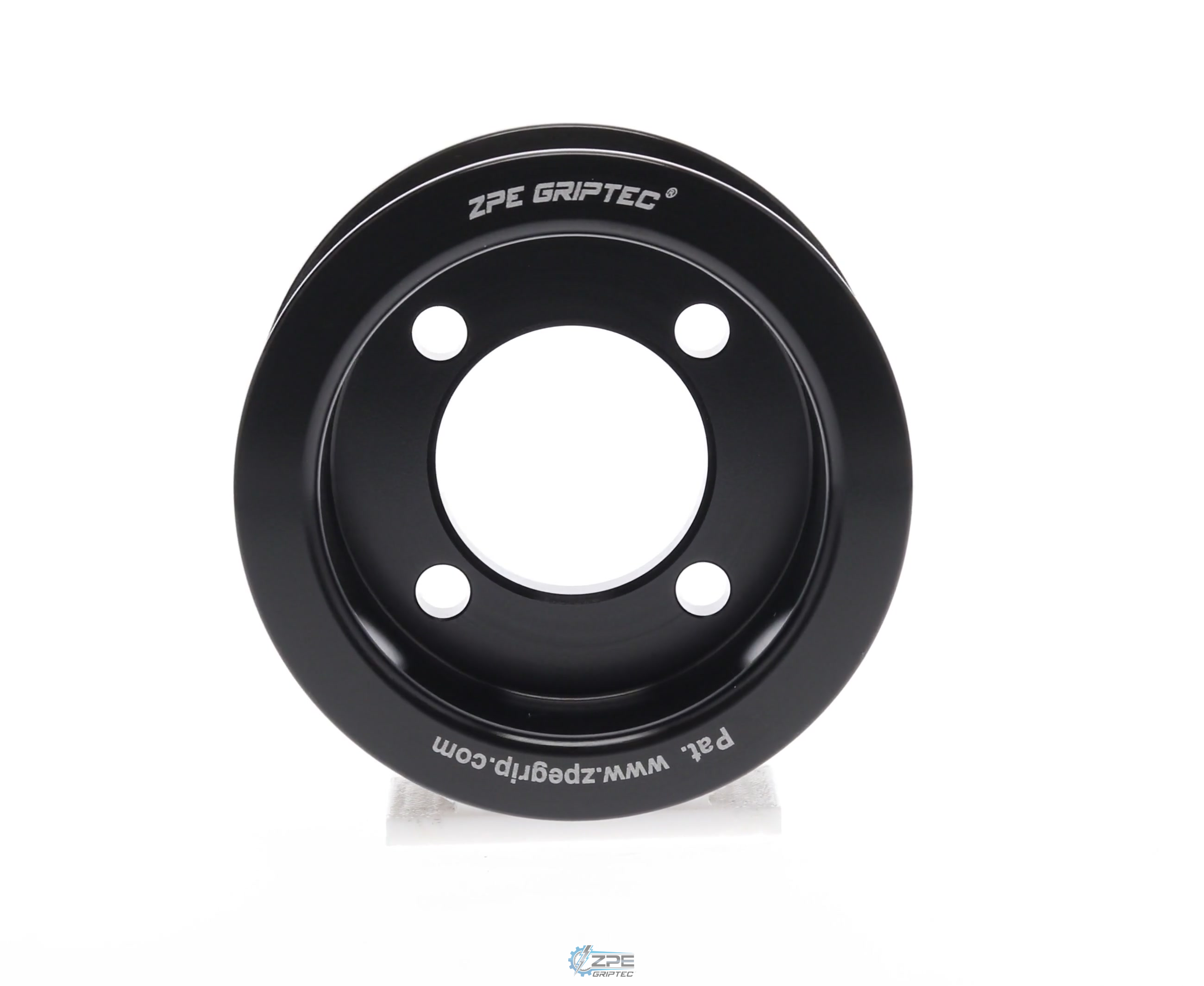 2.70" 8 Rib ZPE GripTec® 2pc Edelbrock TVS L3 Black Pulley Only