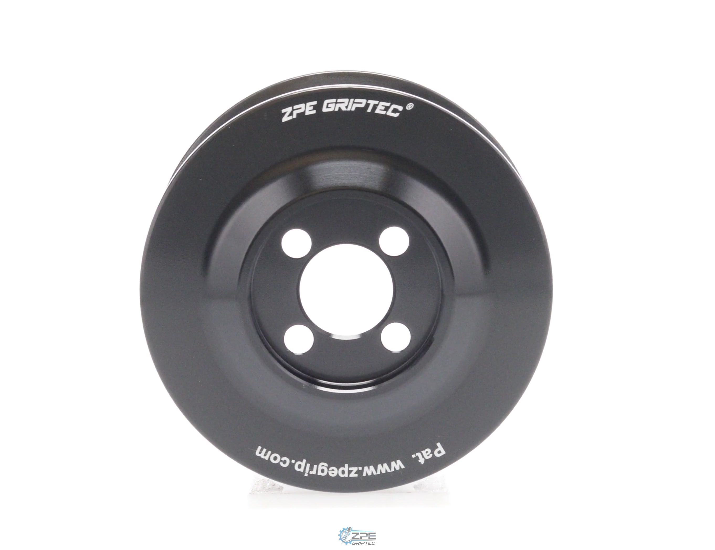3.25" 8 Rib ZPE GripTec® Whipple Cobra L3 Black Pulley