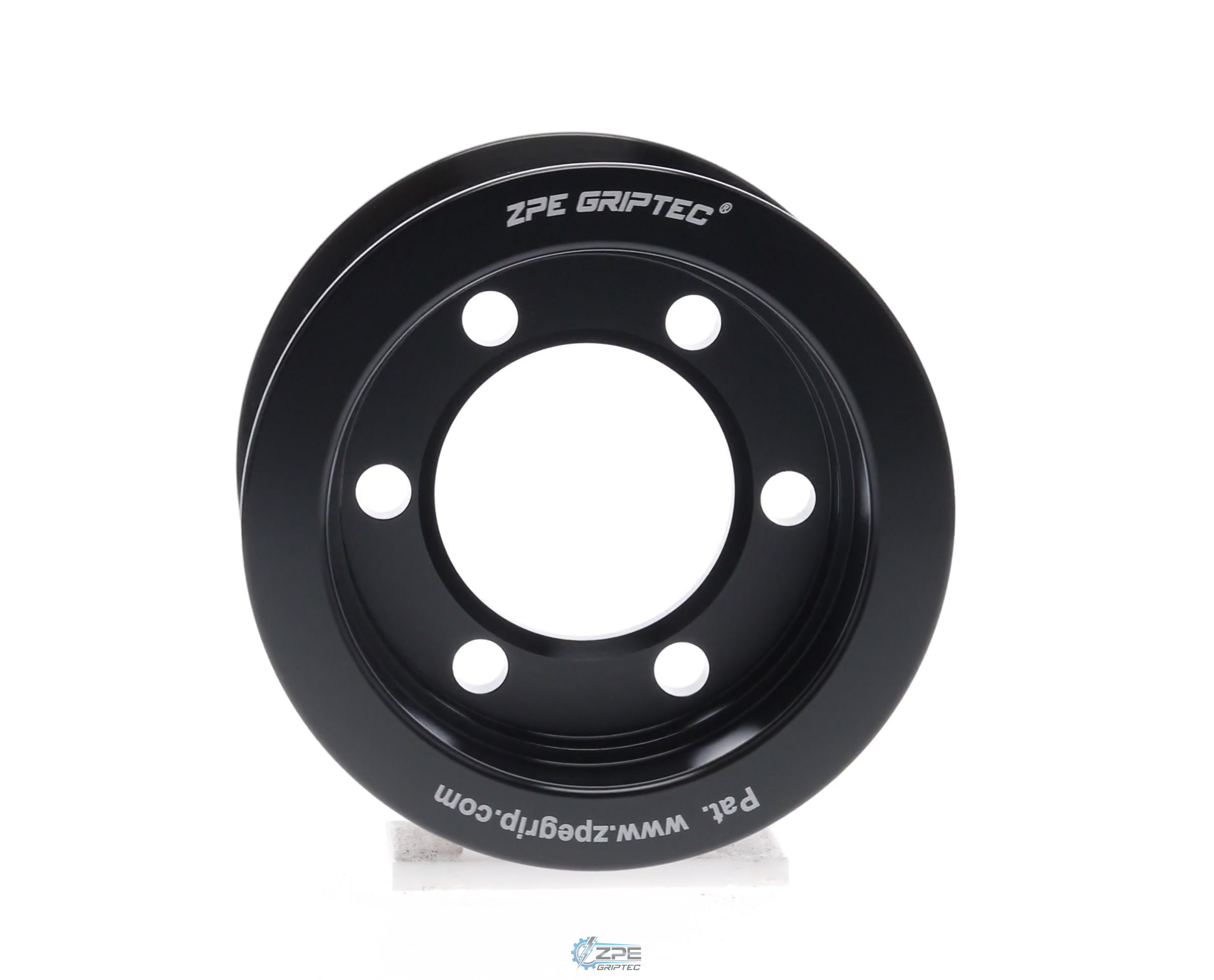 2.85" 10 Rib ZPE GripTec® 2pc Vortech YSi/JT/V3 L3 Black Pulley Only