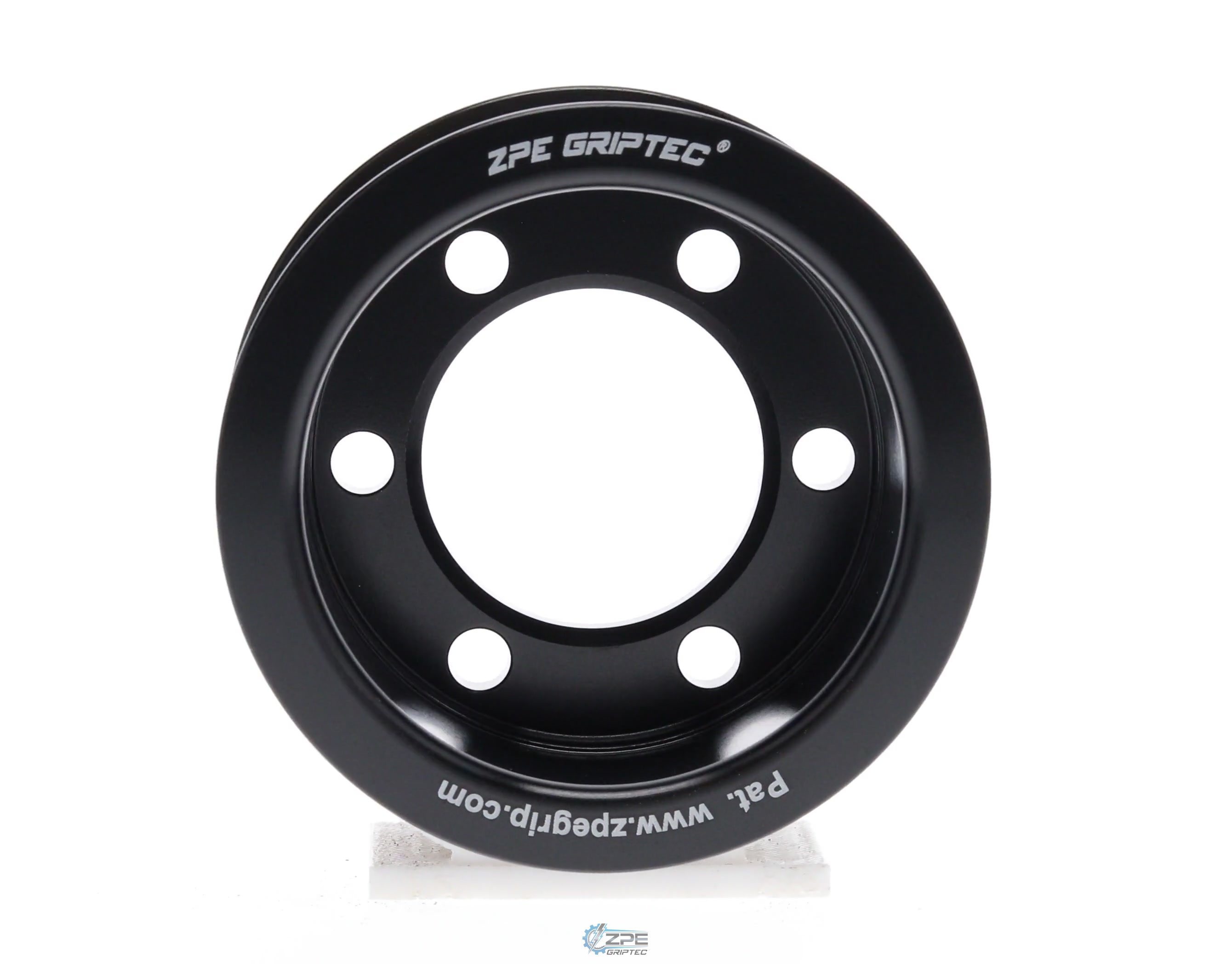 2.65" 8 Rib ZPE GripTec® 2pc TorqStorm Standard L3 Black Pulley Only
