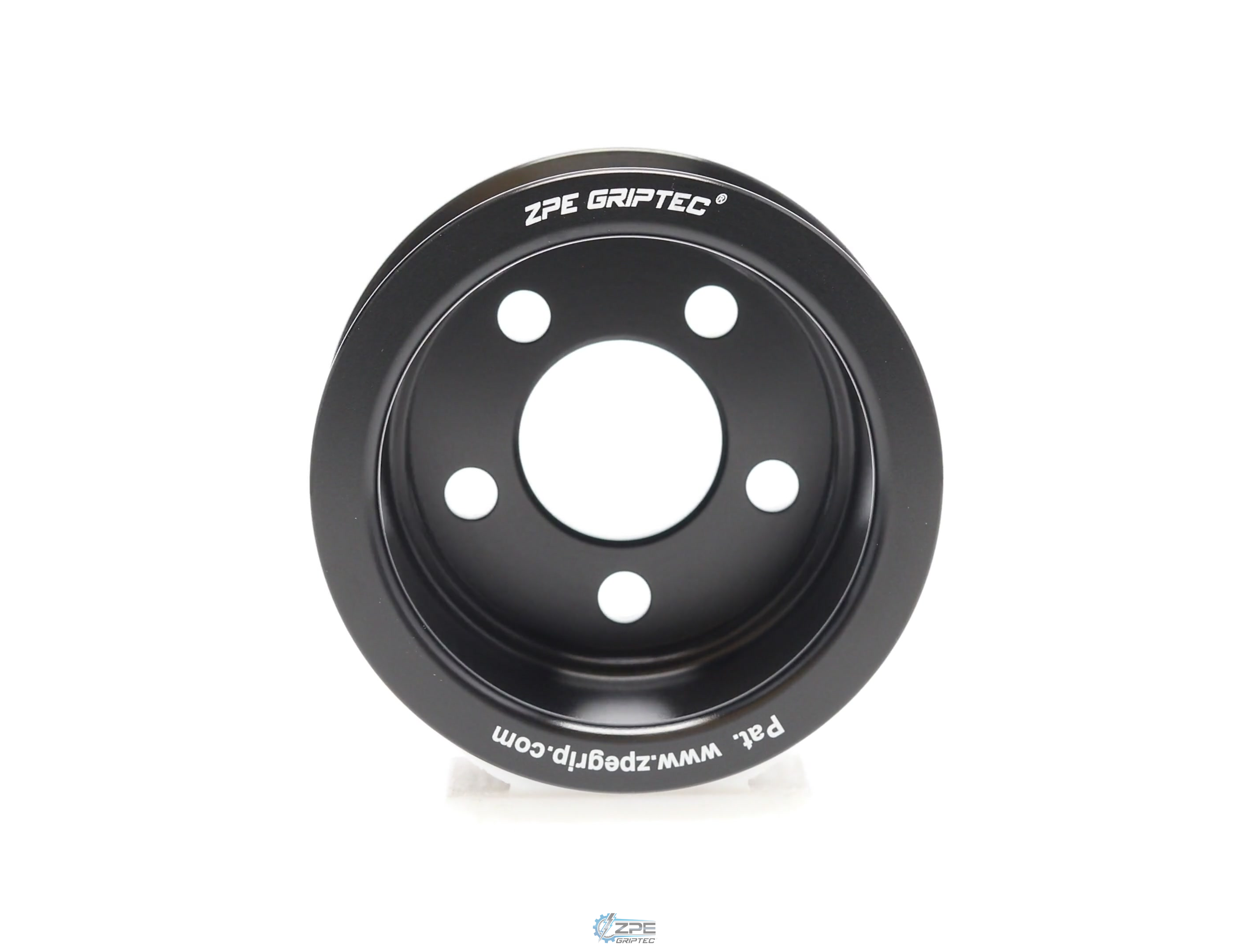 2.70" 6 Rib ZPE GripTec® 2pc FMS Ford-Roush TVS R2650 L3 Black Pulley Only