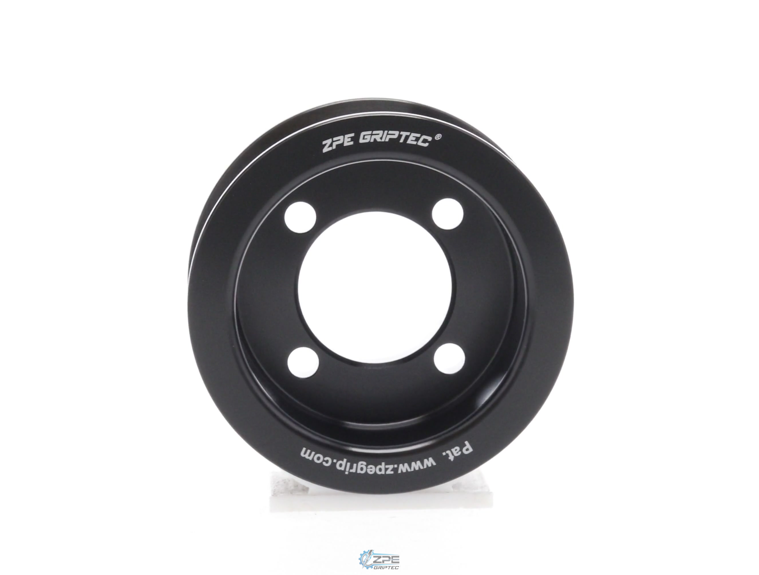 2.75" 6 Rib ZPE GripTec® 2pc Edelbrock TVS L3 Black Pulley Only