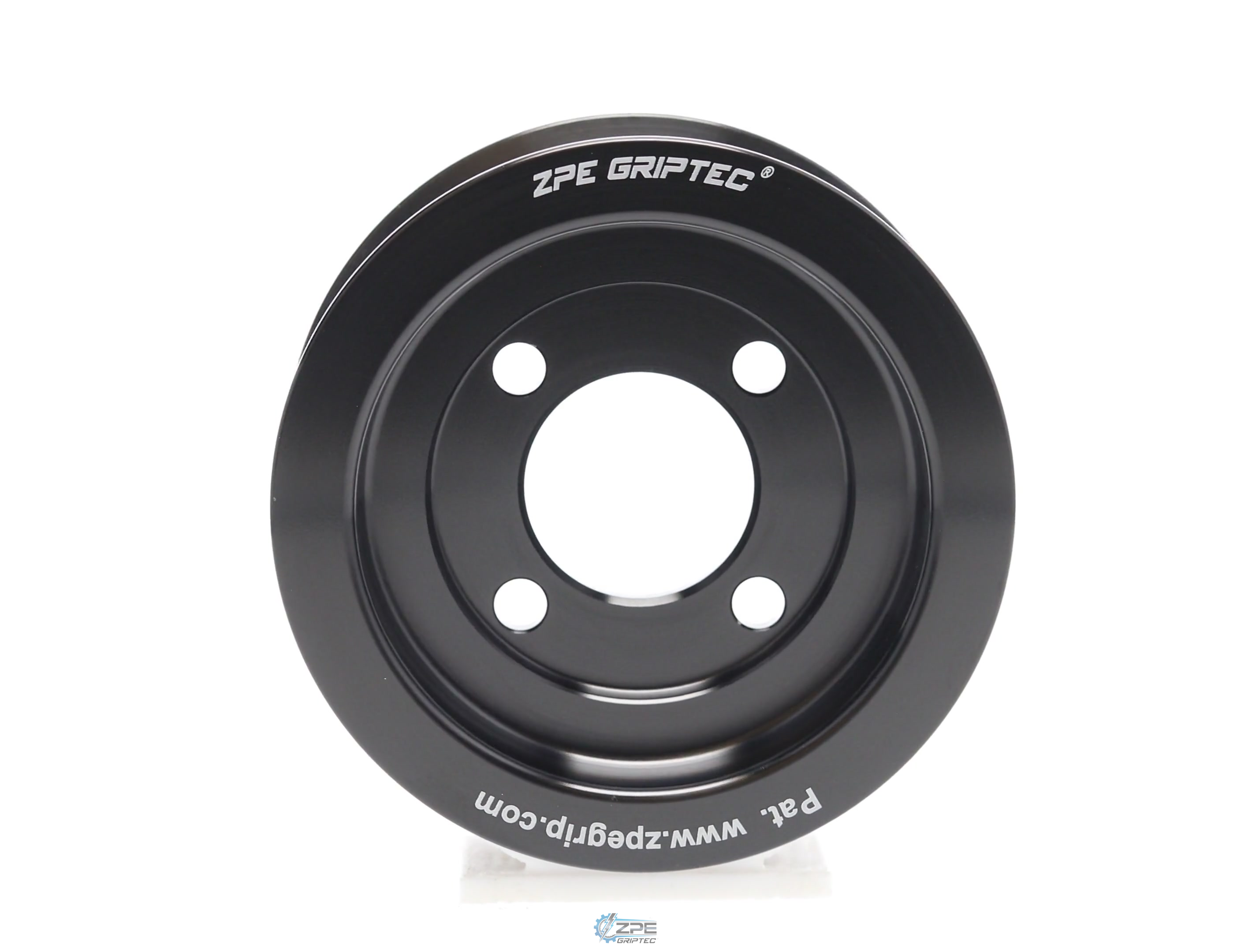 3.20" 8 Rib ZPE GripTec® 2pc Magnuson TVS L3 Black Pulley Only