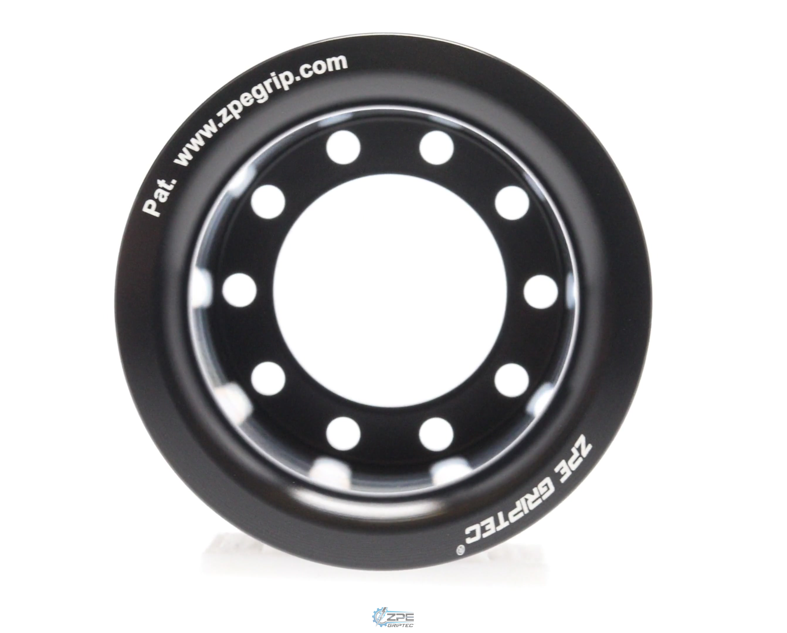 2.35" 11 Rib ZPE GripTec® 2pc LPE LS9 L3 Black Pulley Only