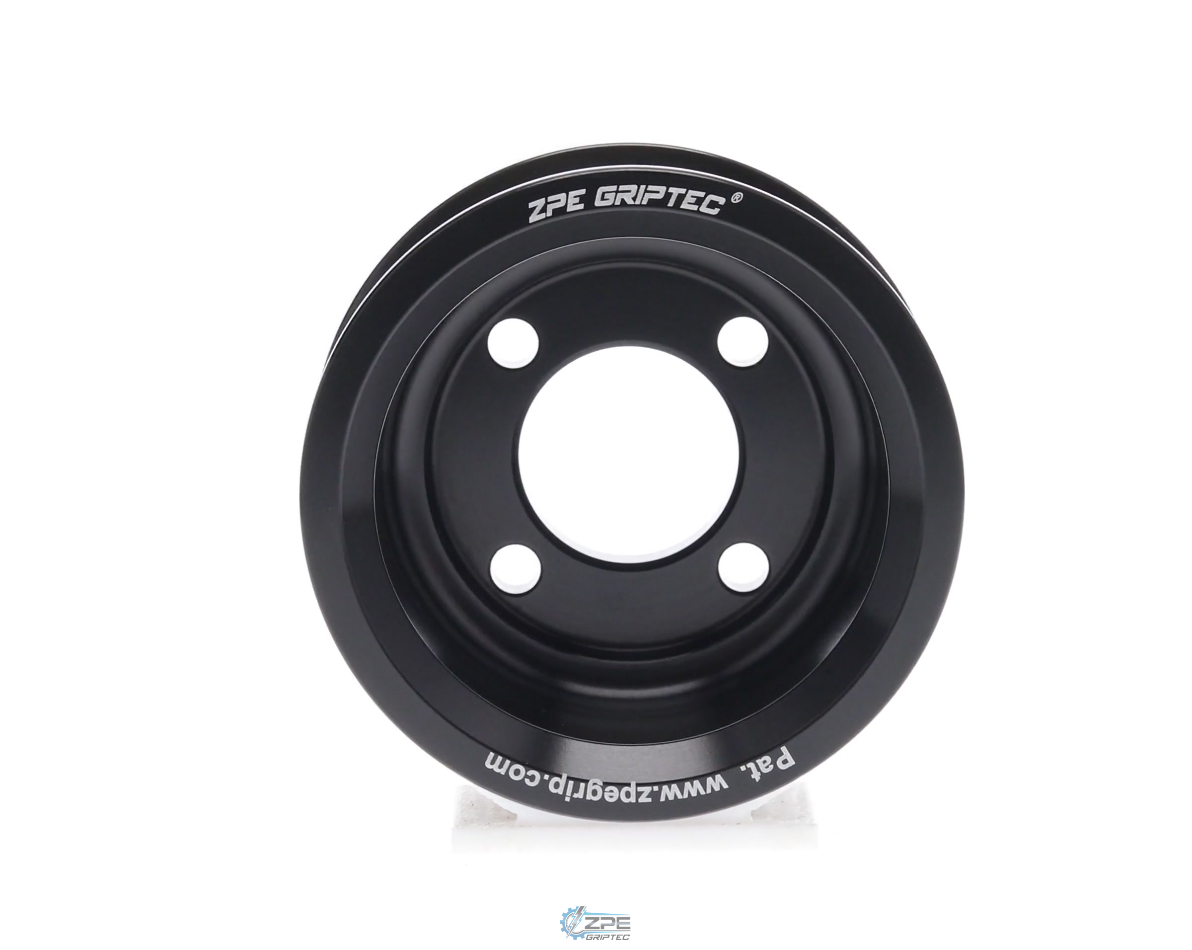 2.90" 6 Rib ZPE GripTec® 2pc Magnuson Heartbeat TVS L3 Black Pulley Only
