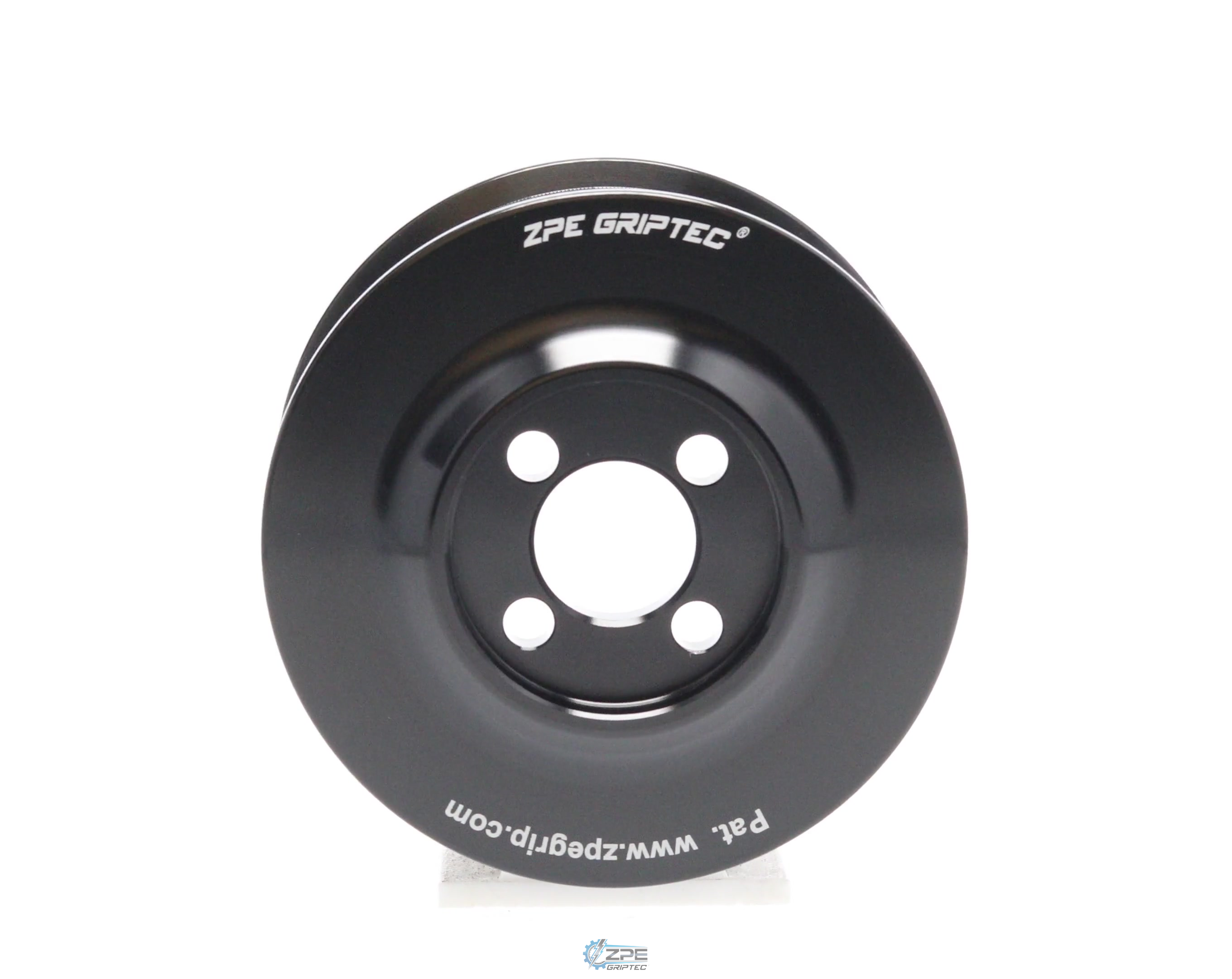 3.20" 10 Rib ZPE GripTec® Whipple Standard L3 Black Pulley