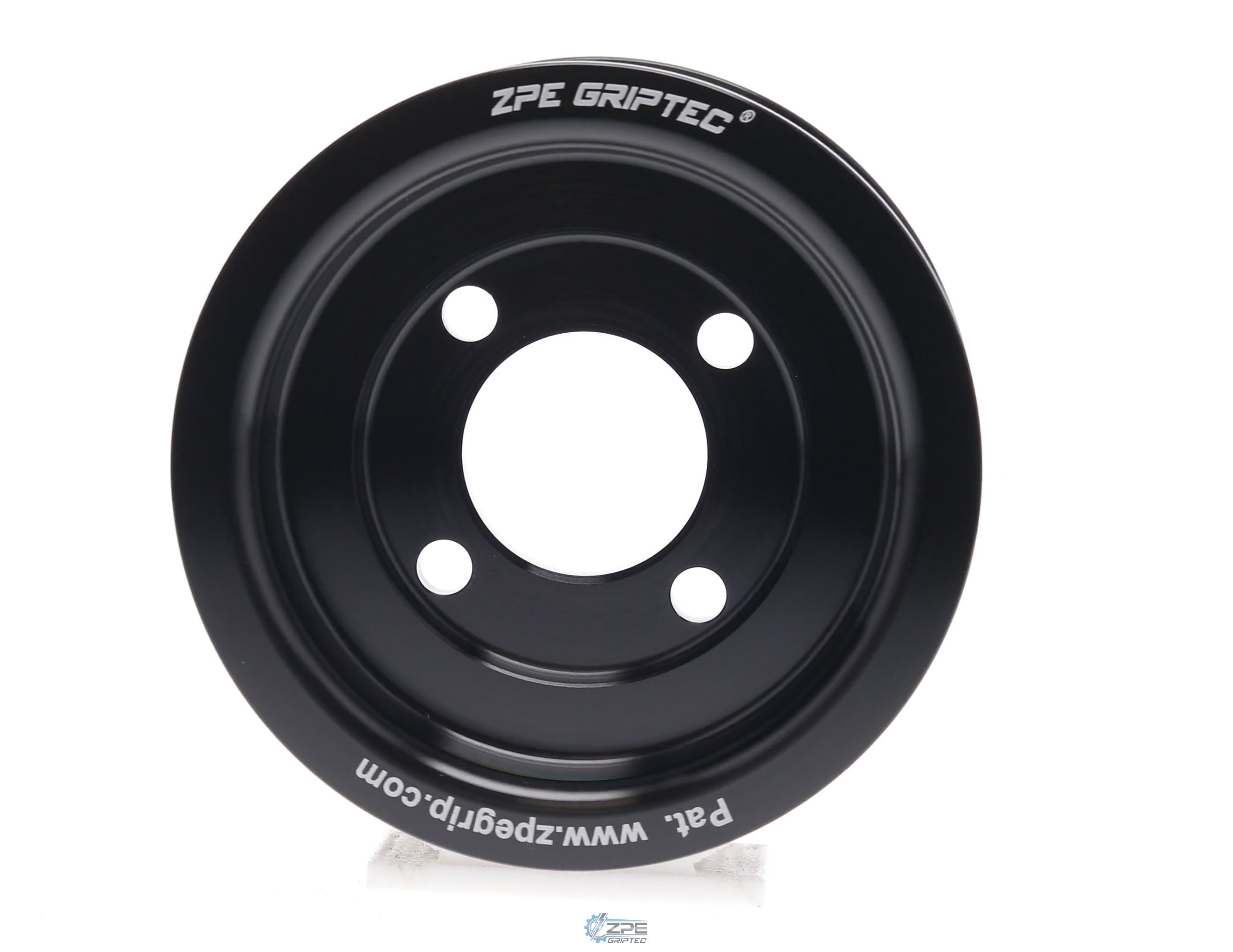 3.25" 10 Rib ZPE GripTec® 2pc Magnuson TVS L3 Black Pulley Only