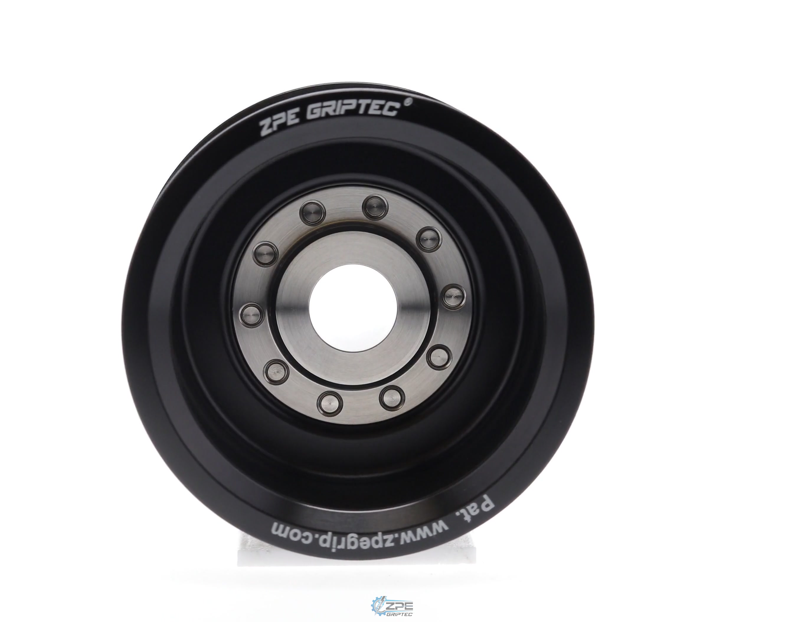 3.10" 11 Rib ZPE GripTec® 2pc MKII LS9 L2V Black Pulley & Hub Kit