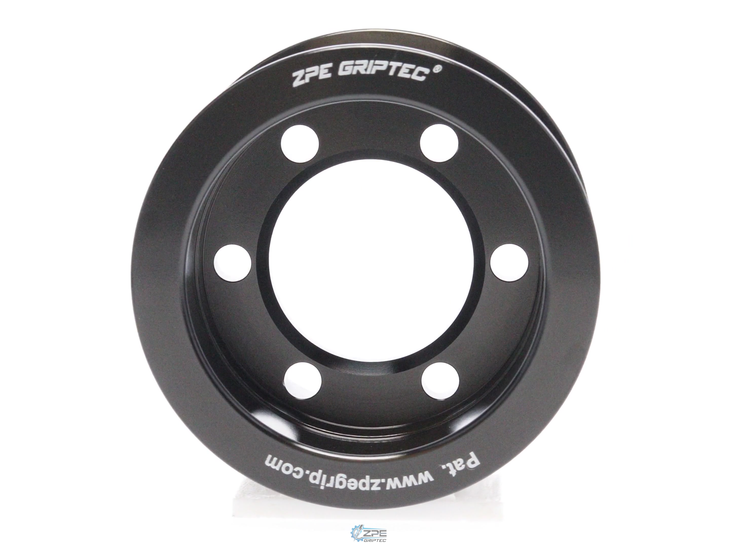 2.70" 10 Rib ZPE GripTec® 2pc Vortech YSi/JT/V3 L3 Black Pulley Only