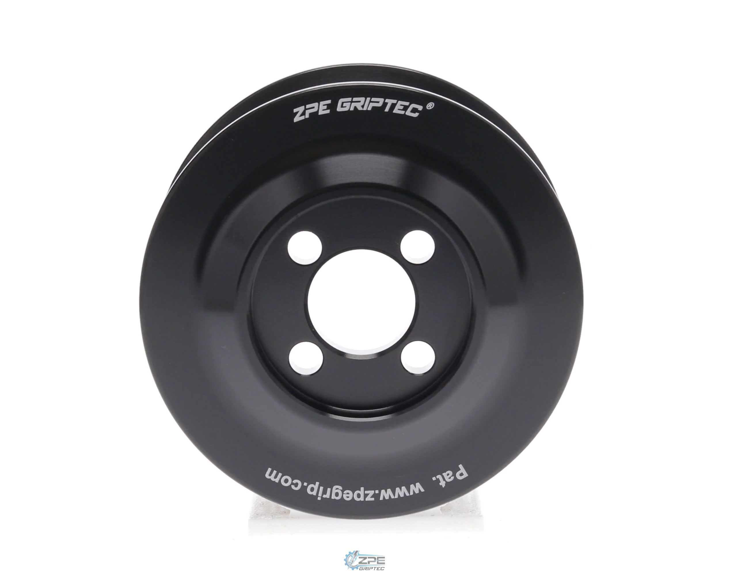 3.00" 8 Rib ZPE GripTec® Whipple Standard L3V-A Black Pulley