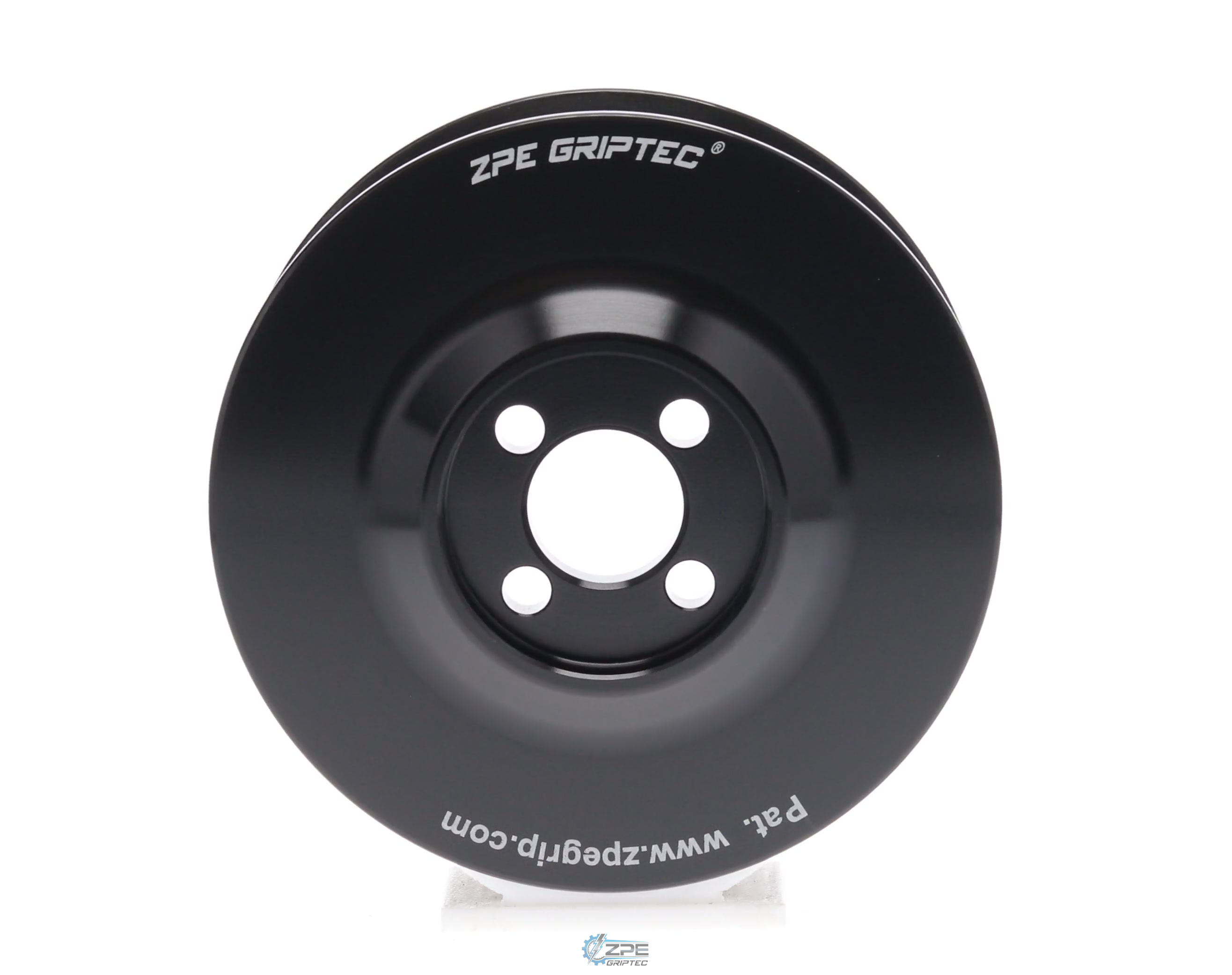 3.75" 7 Rib ZPE GripTec® Whipple Standard L3V-A Black Pulley