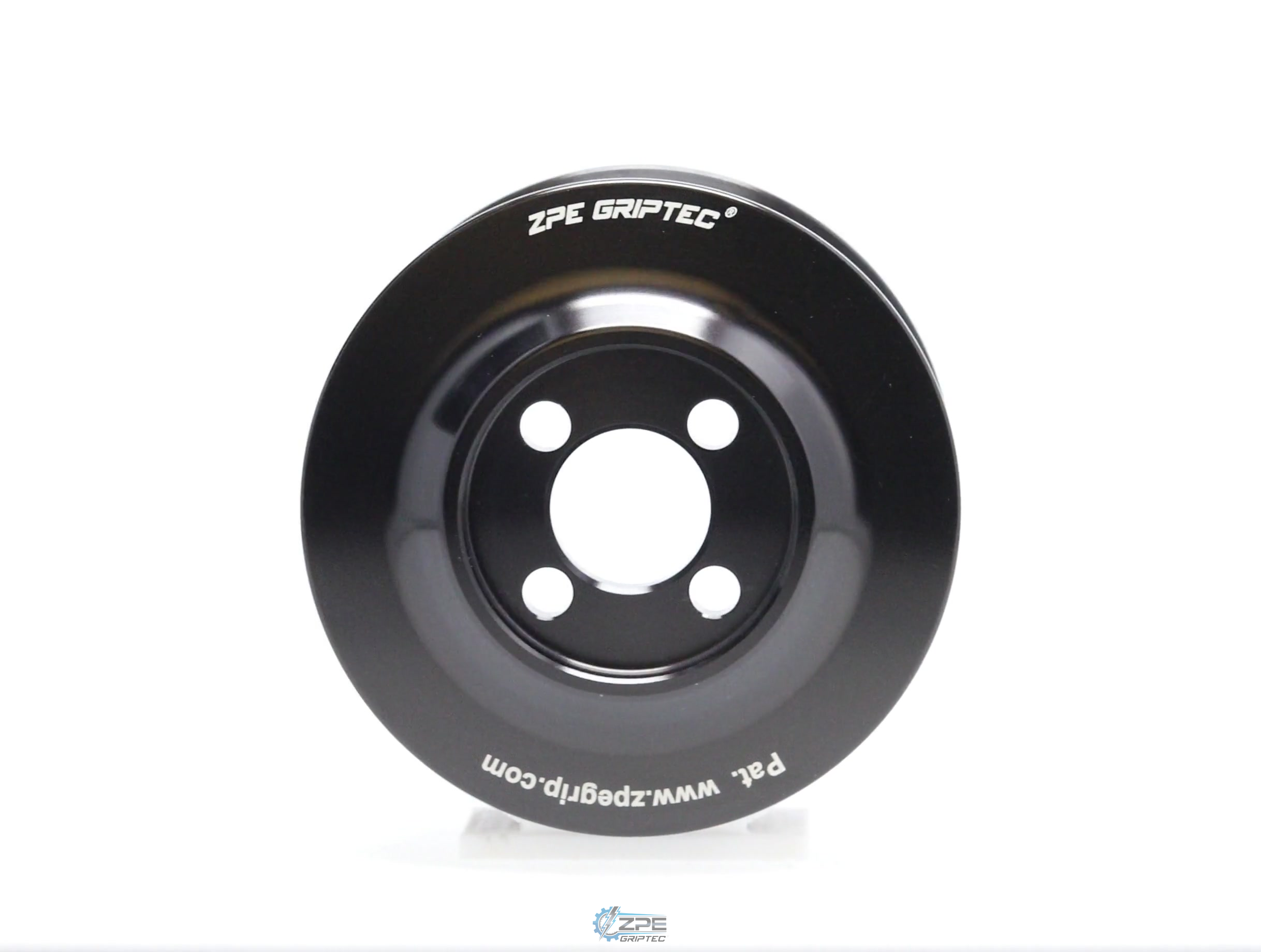 3.00" 10 Rib ZPE GripTec® Whipple Standard L3 Black Pulley