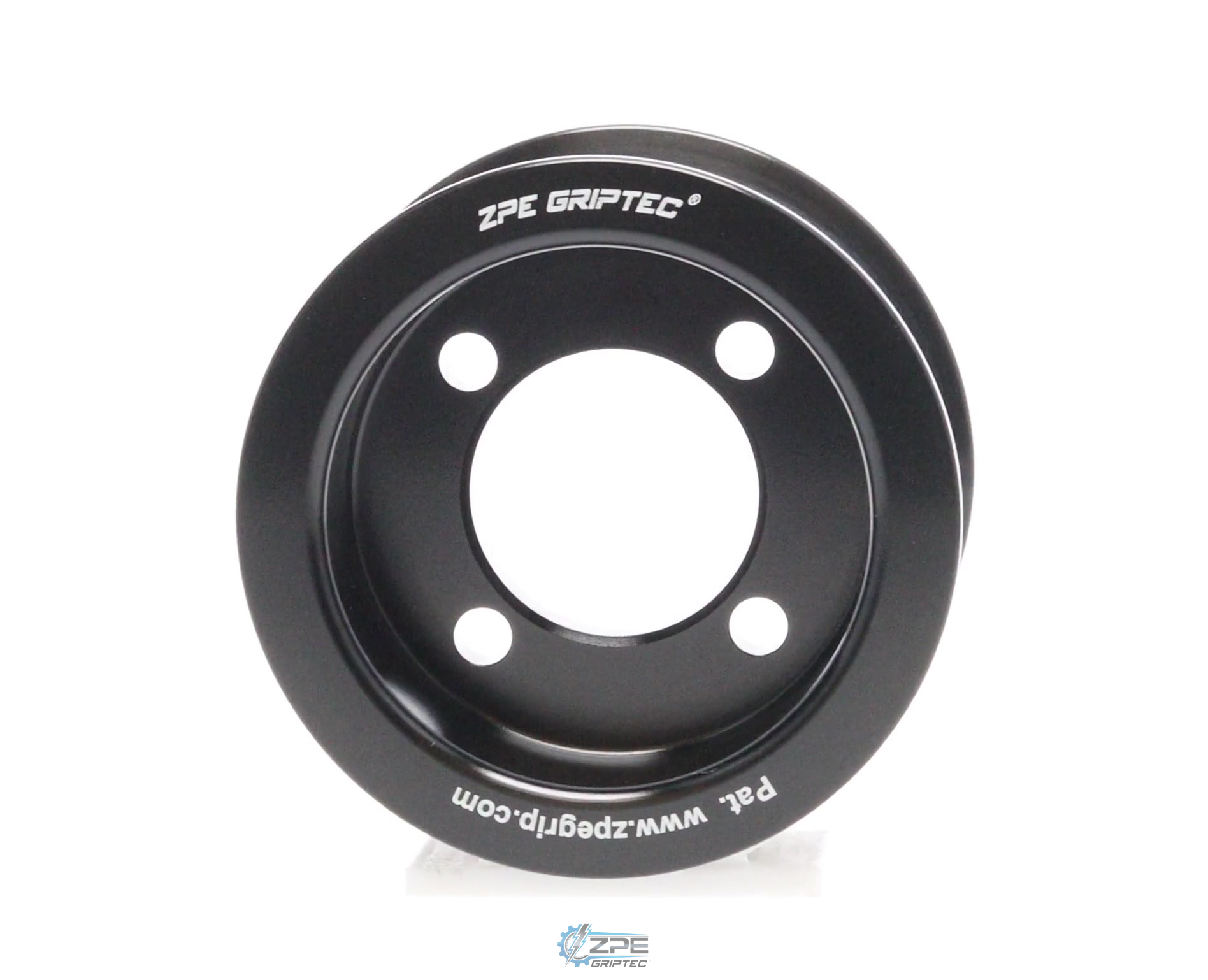 2.75" 10 Rib ZPE GripTec® 2pc Edelbrock TVS L3 Black Pulley Only