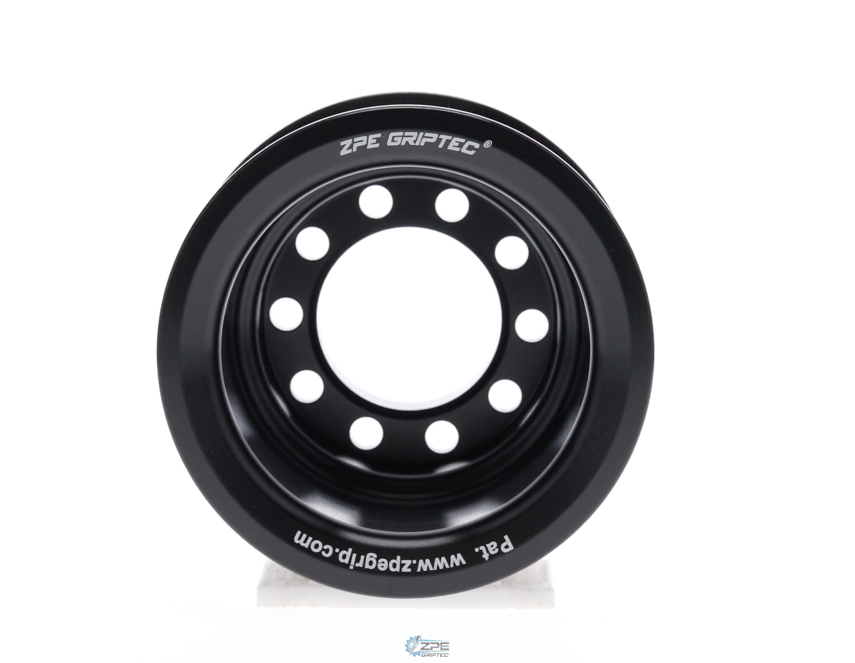 2.60" 8 Rib ZPE GripTec® 2pc MKII LSA L2V Black Pulley Only