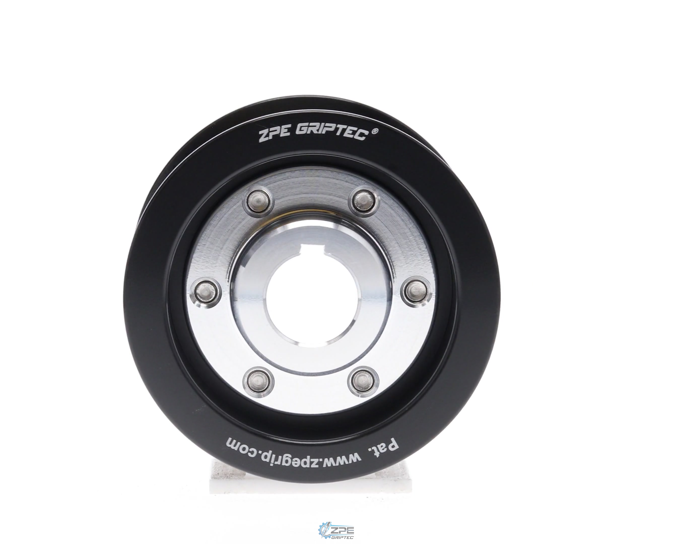 2.95" 10 Rib ZPE GripTec® 2pc Vortech YSi/JT/V3 L3 Black Pulley & Hub Kit