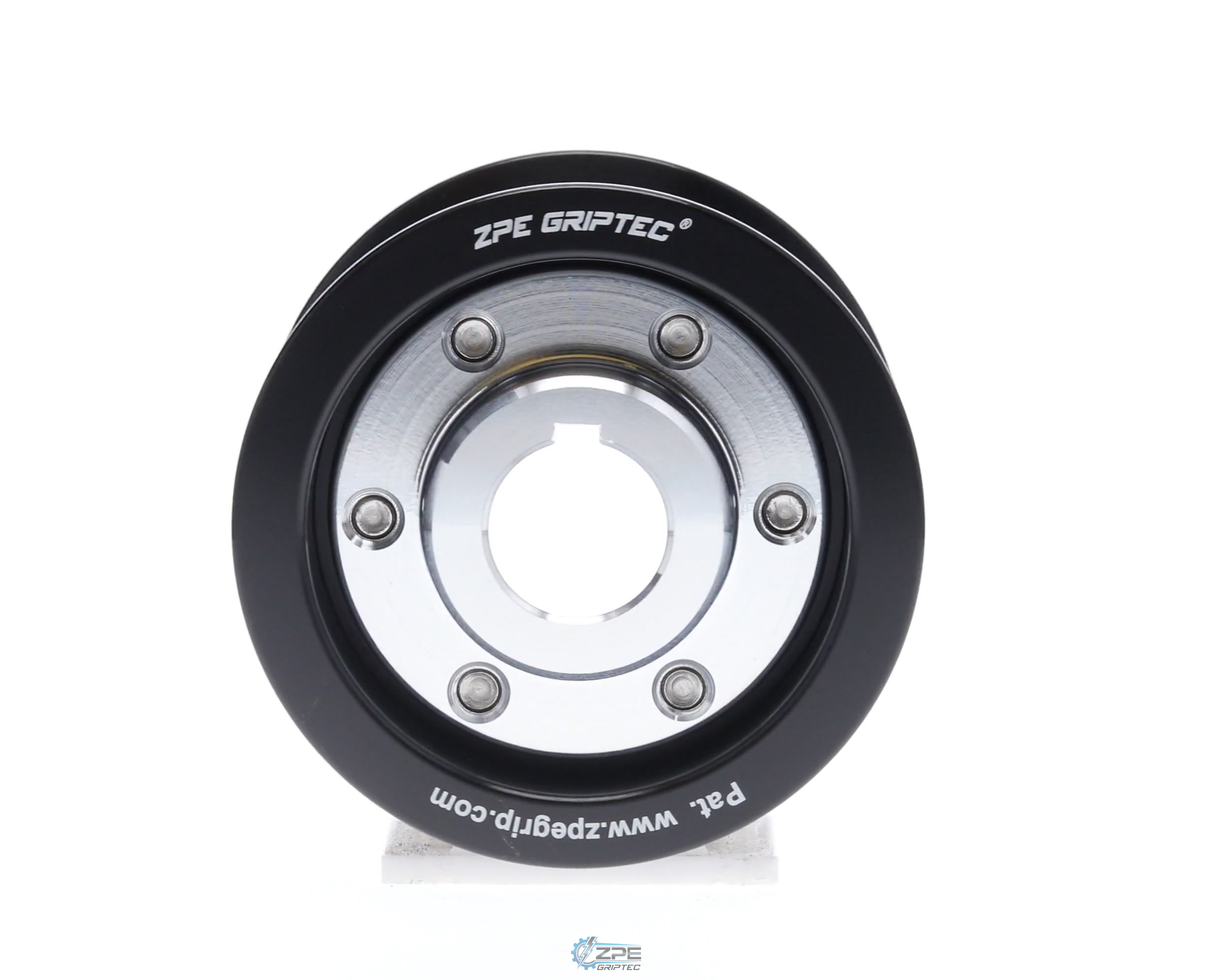 2.75" 10 Rib ZPE GripTec® 2pc Vortech YSi/JT/V3 L3 Black Pulley & Hub Kit