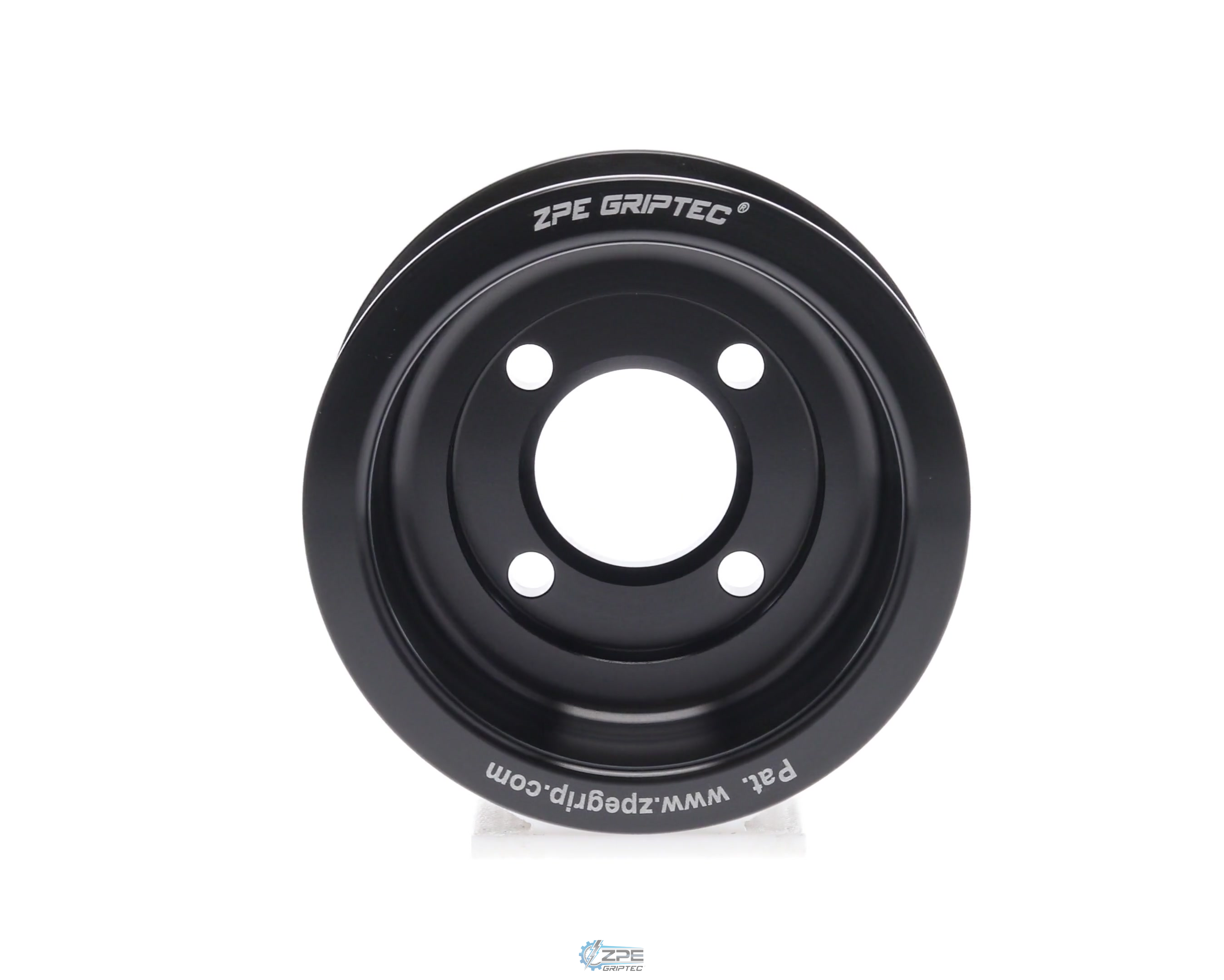 3.20" 8 Rib ZPE GripTec® 2pc Magnuson Heartbeat TVS L3 Black Pulley Only