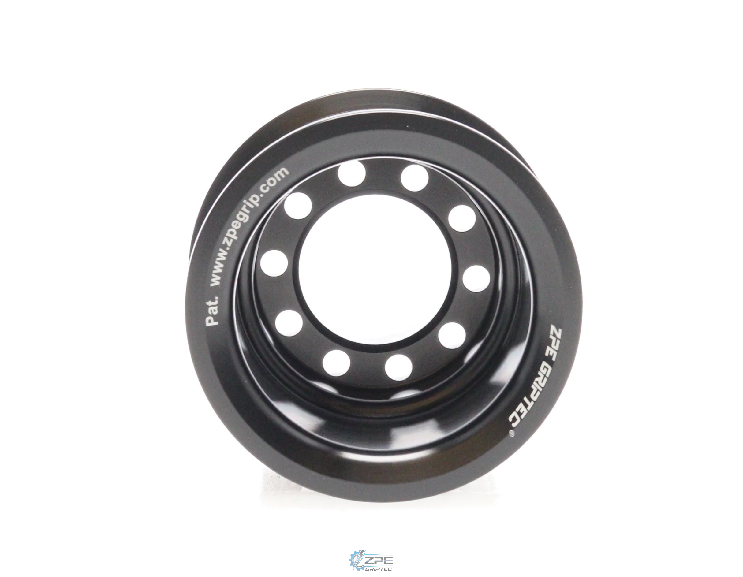 2.55" 8 Rib ZPE GripTec® 2pc MKII LSA L2V Black Pulley Only