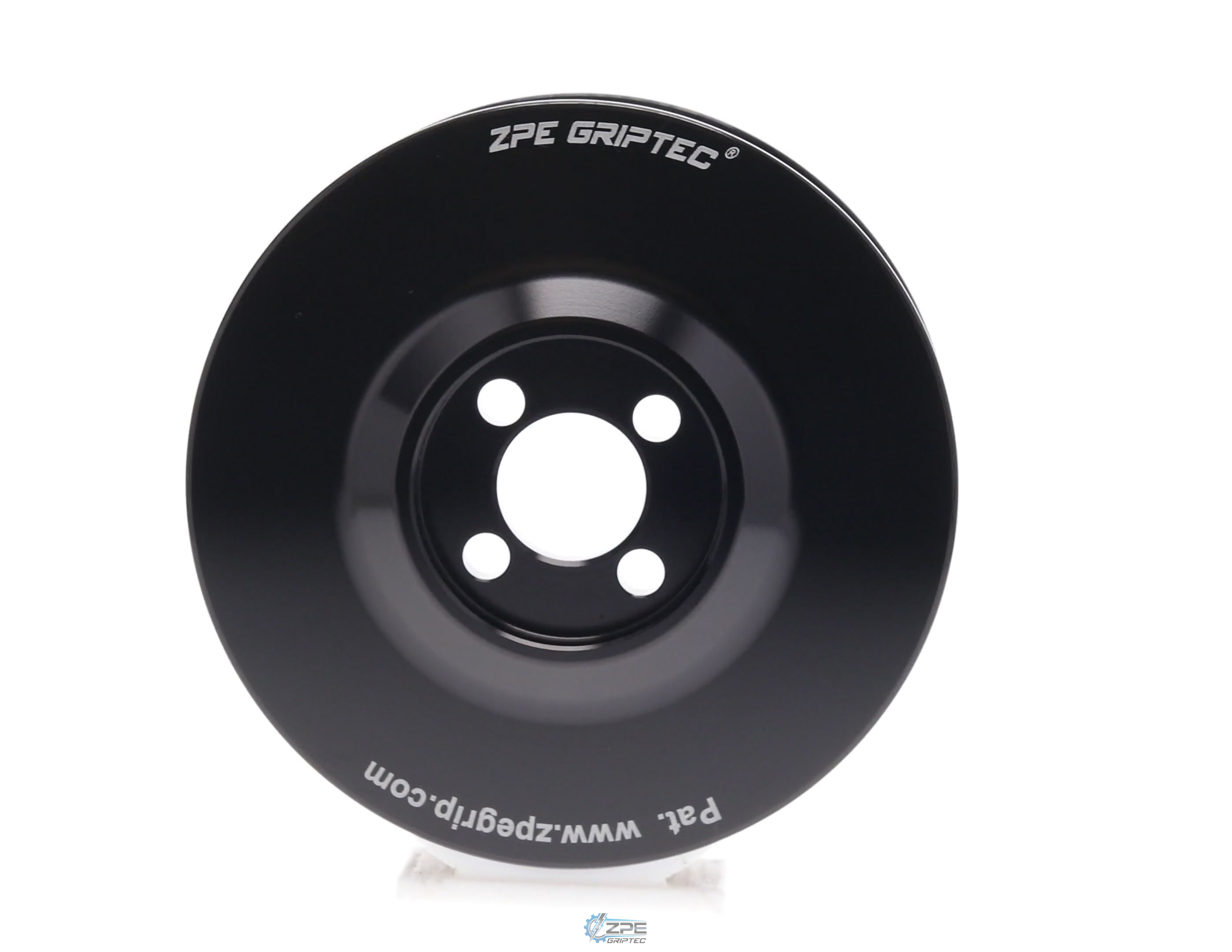 3.85" 6 Rib ZPE GripTec® Whipple Standard L3V-A Black Pulley