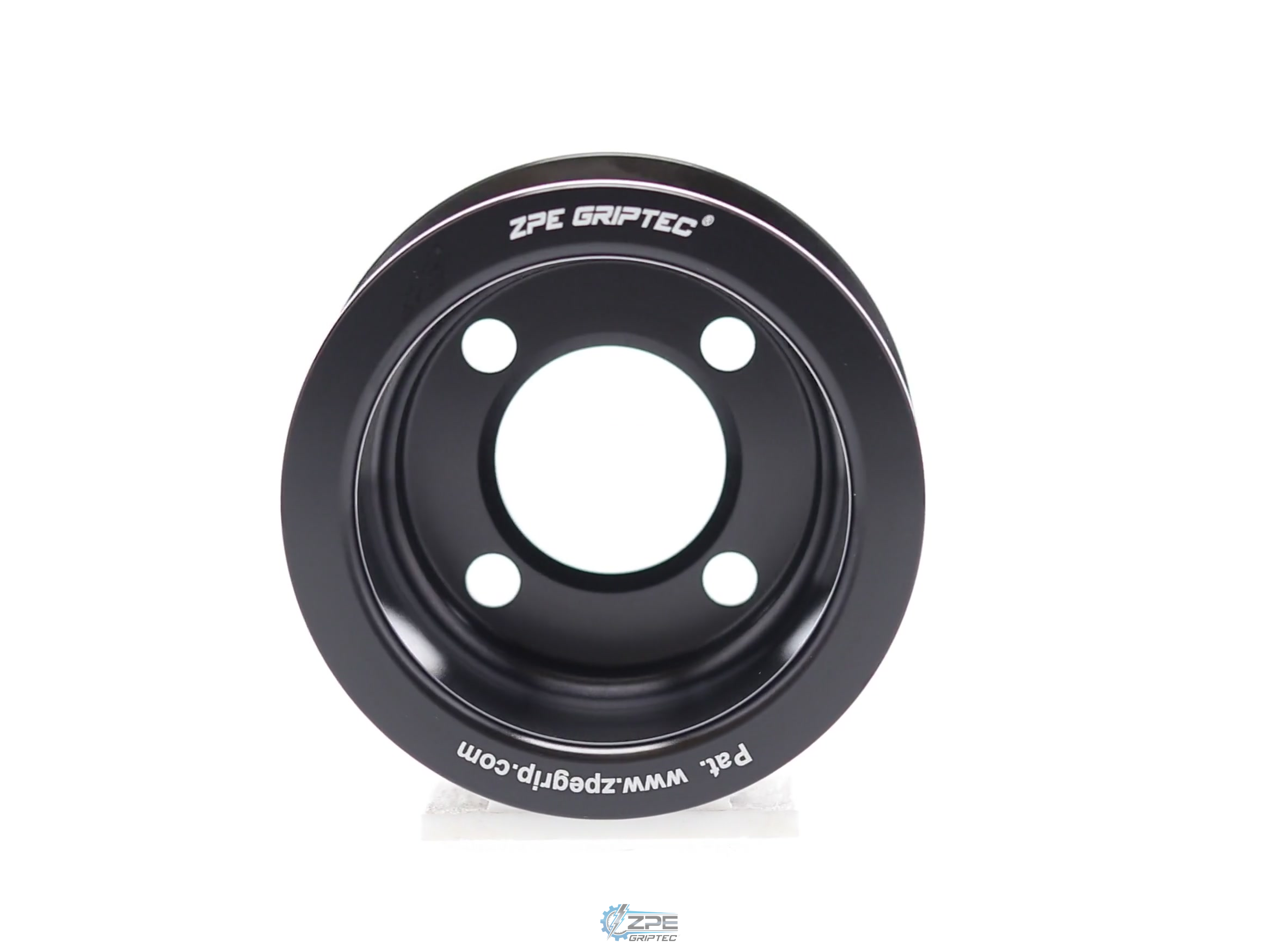 2.70" 8 Rib ZPE GripTec® 2pc Magnuson Heartbeat TVS L3 Black Pulley Only