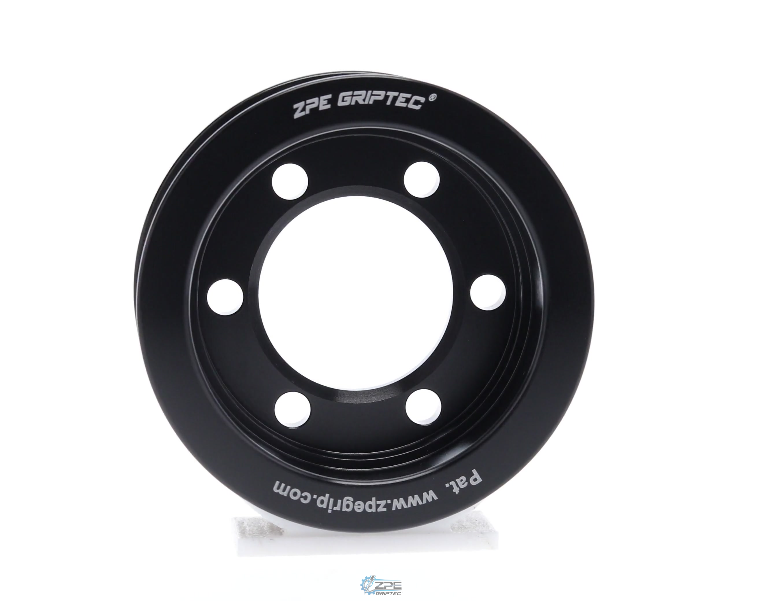 2.80" 6 Rib ZPE GripTec® 2pc Vortech YSi/JT/V3 L3 Black Pulley Only