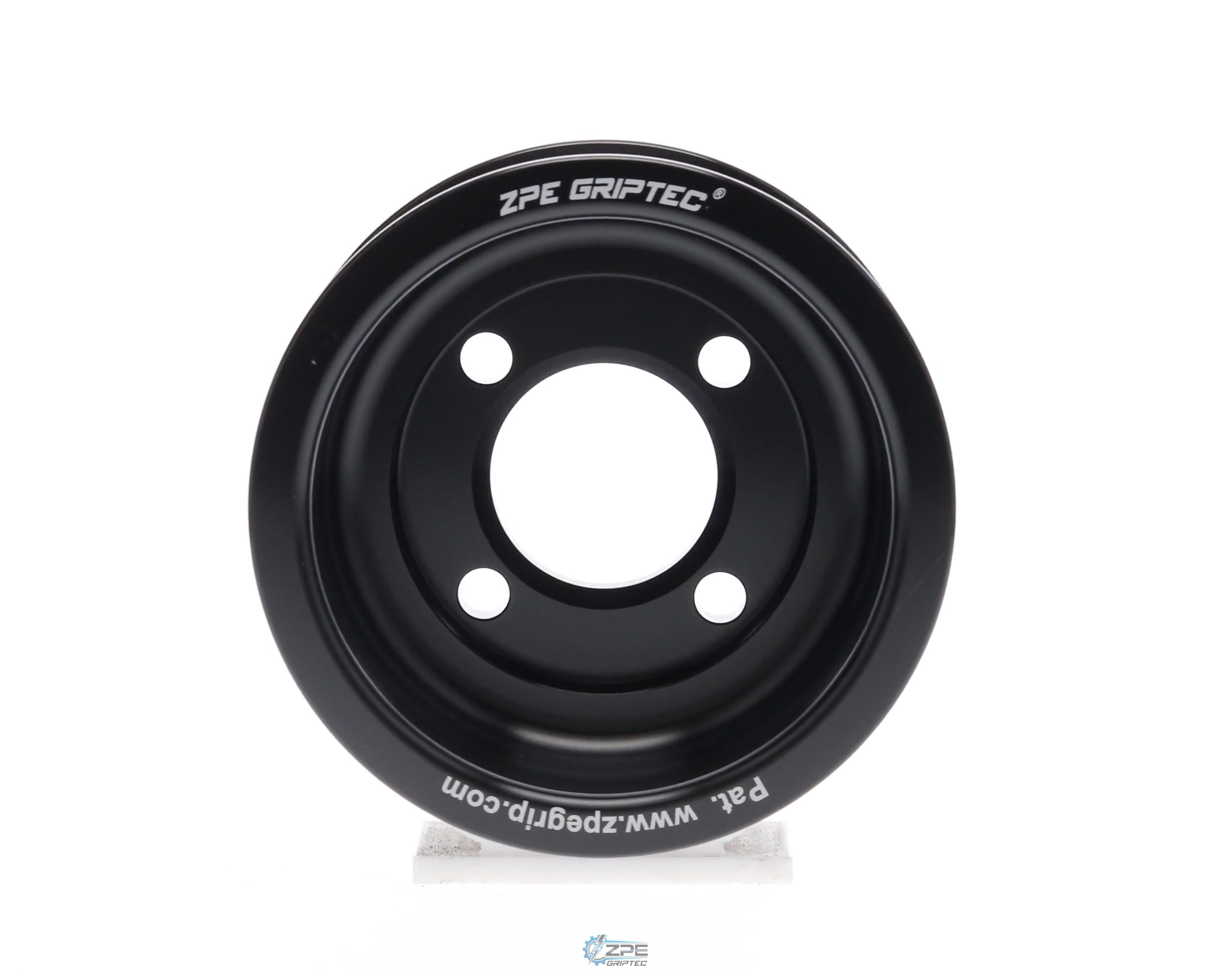 2.97" 8 Rib ZPE GripTec® 2pc Magnuson Heartbeat TVS L3 Black Pulley Only