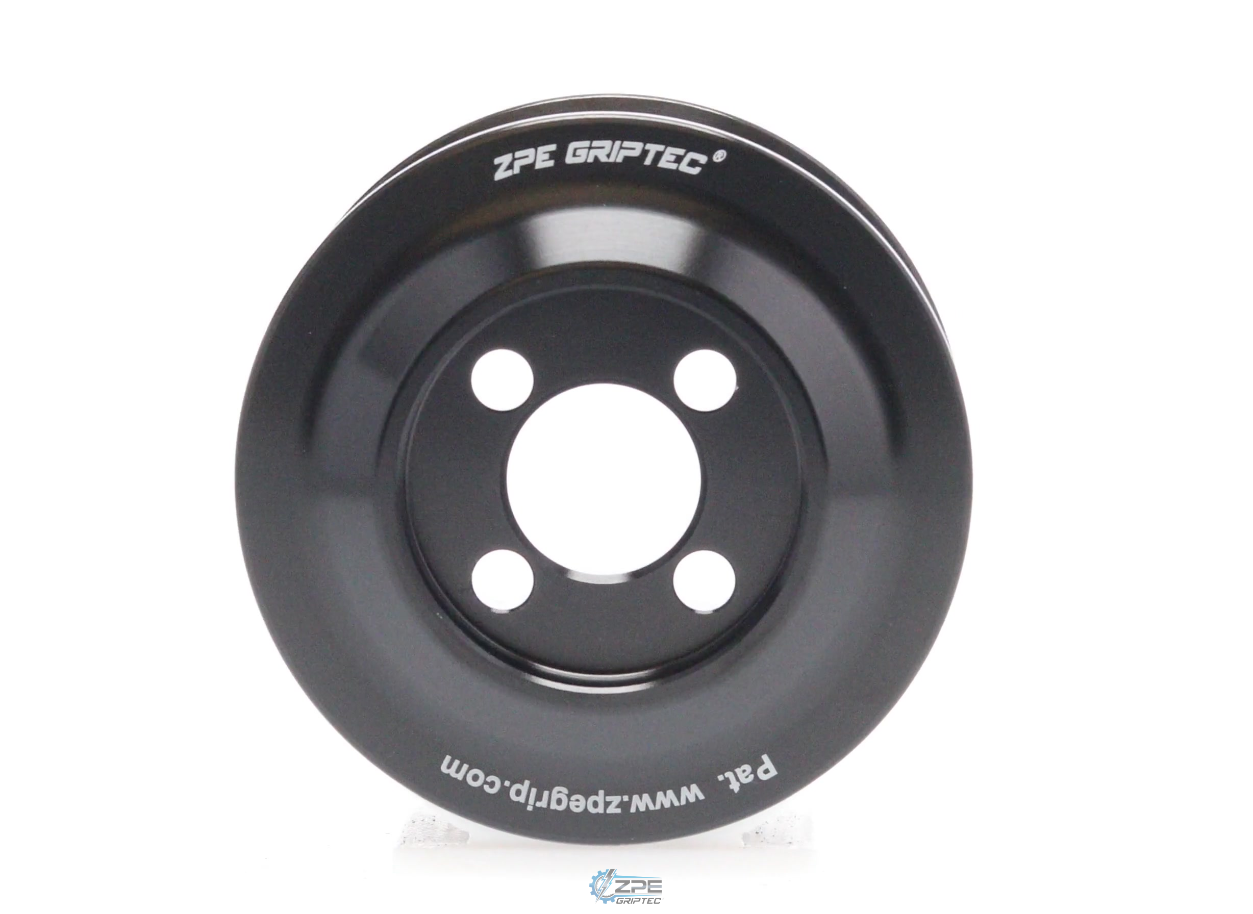 2.75" 6 Rib ZPE GripTec® Whipple Standard L3 Black Pulley