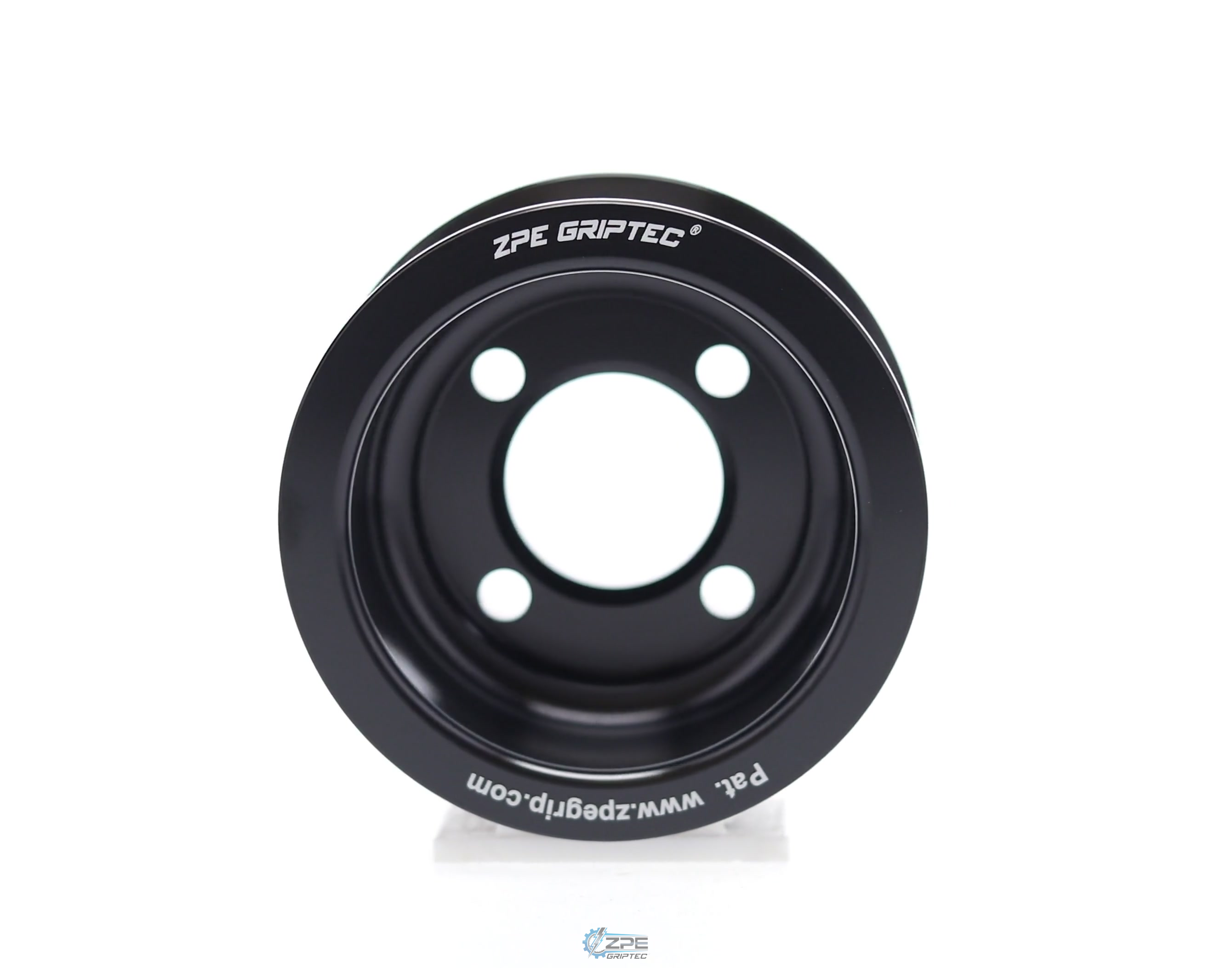 2.90" 8 Rib ZPE GripTec® 2pc Magnuson Heartbeat TVS L3 Black Pulley Only