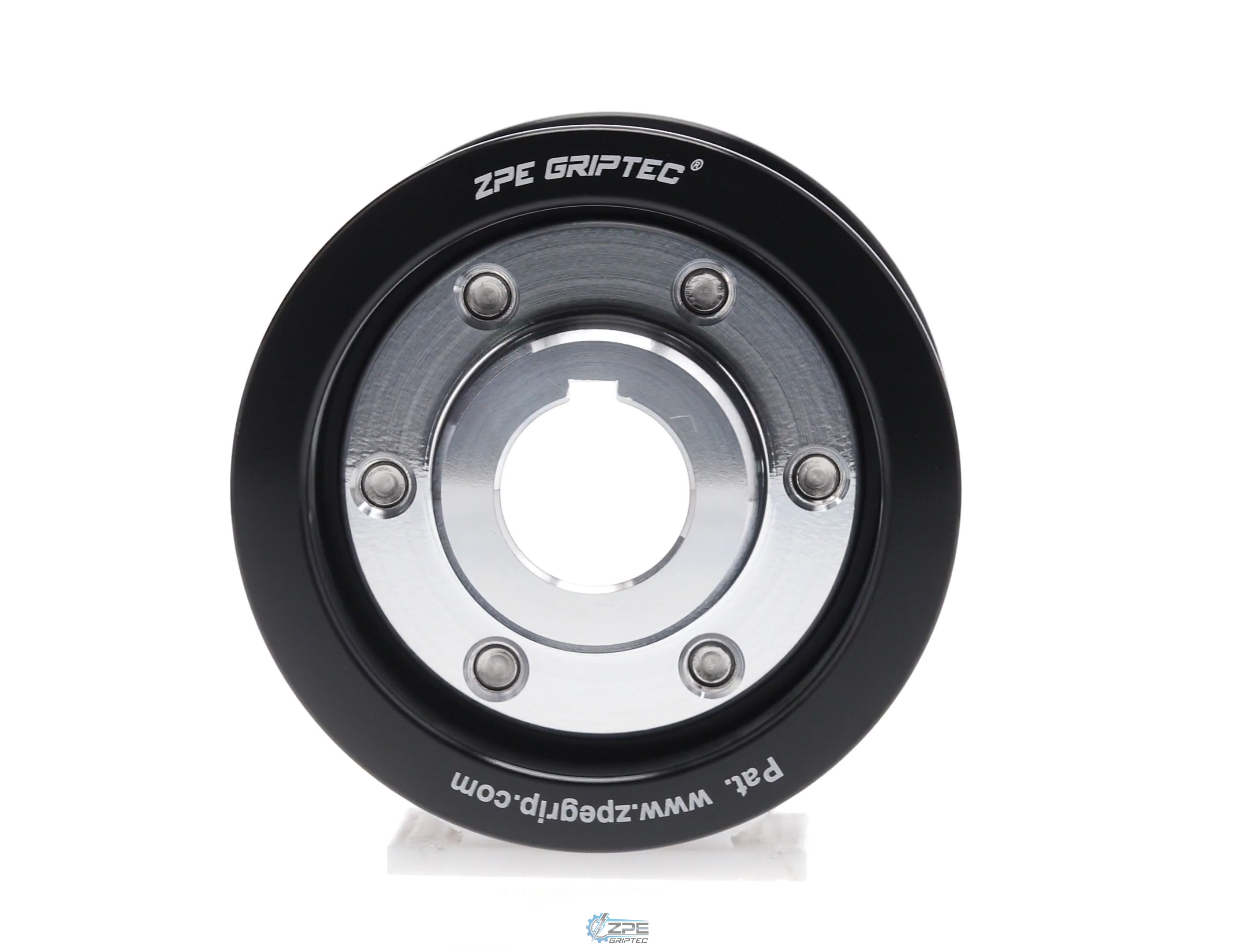 2.75" 8 Rib ZPE GripTec® 2pc Vortech YSi/JT/V3 L3 Black Pulley & Hub Kit