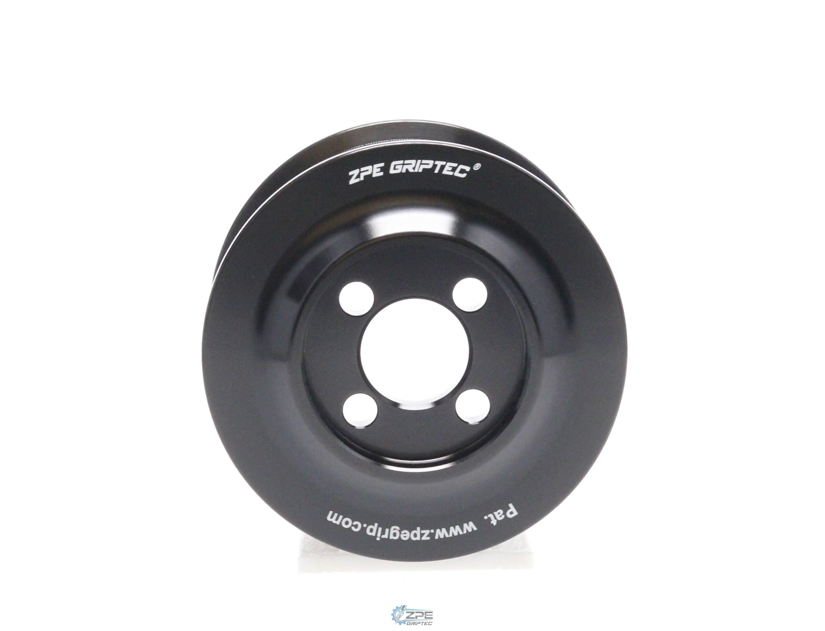 2.85" 10 Rib ZPE GripTec® Whipple Standard L3 Black Pulley